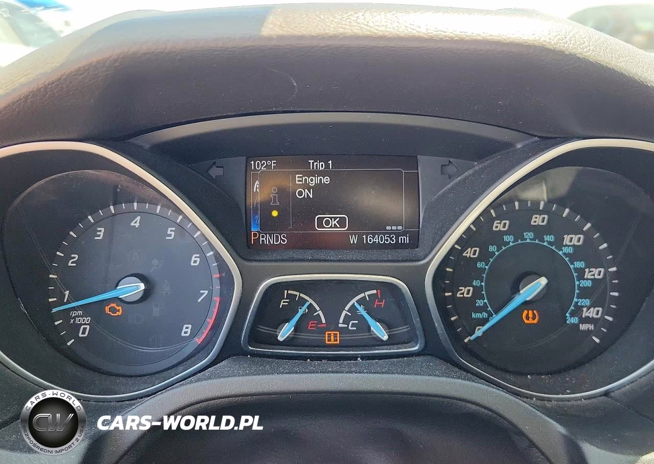 2014 Ford Focus Titanium VIN:1FADP3J27EL132733 - 9