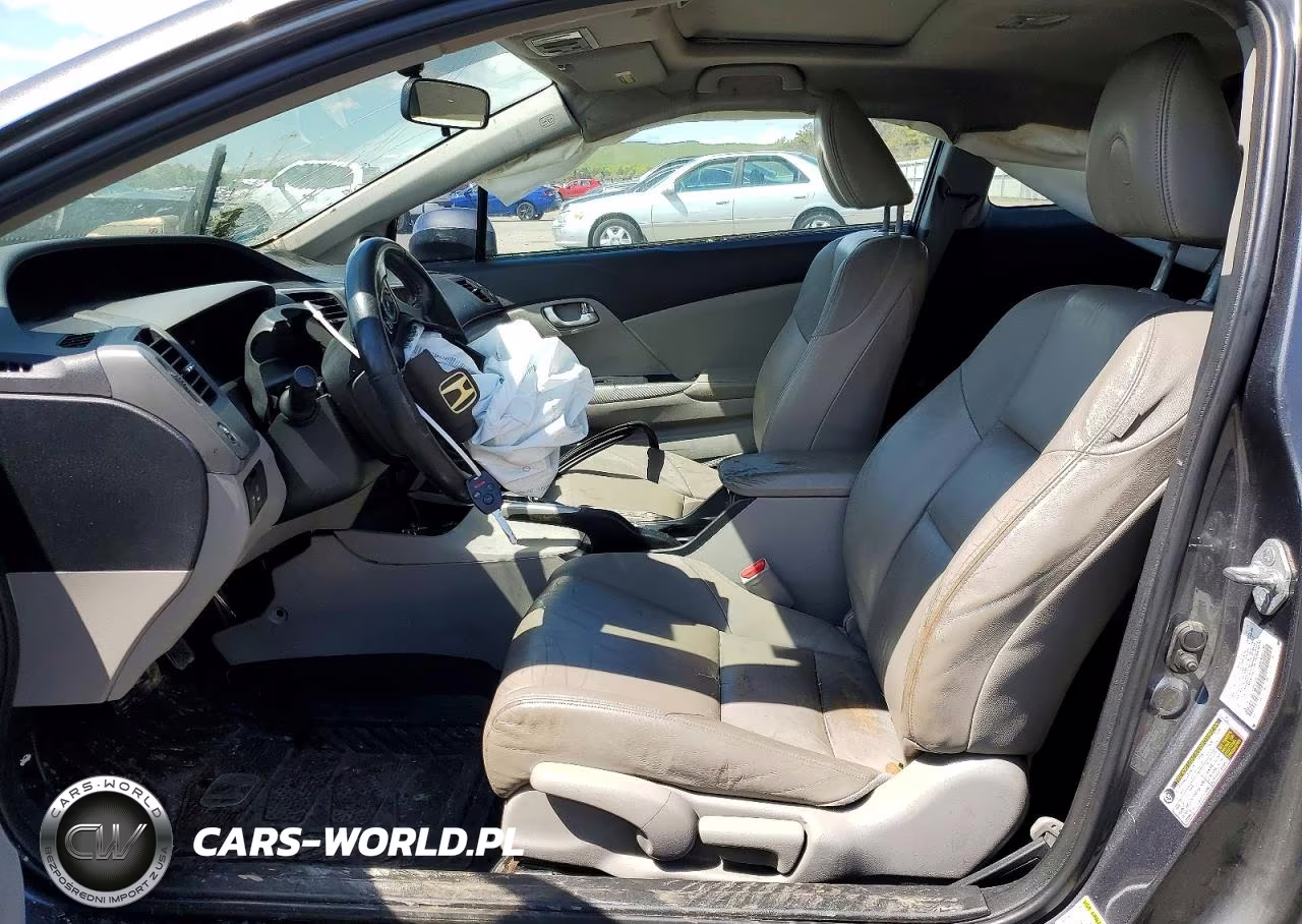 2012 Honda Civic Exl VIN:2HGFG3B11CH502000 - 7