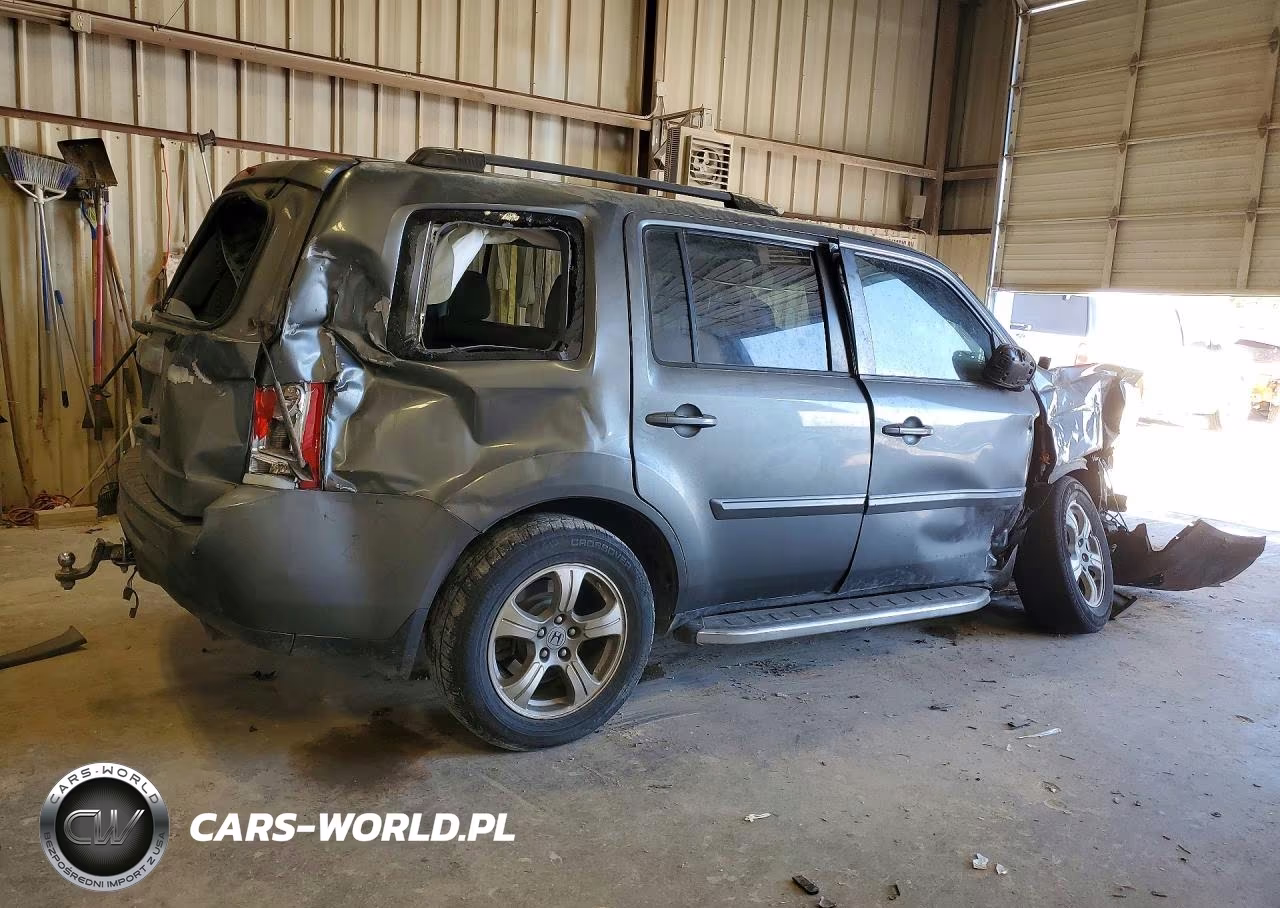 2013 Honda Pilot Exl VIN:5FNYF3H56DB026127 - 3