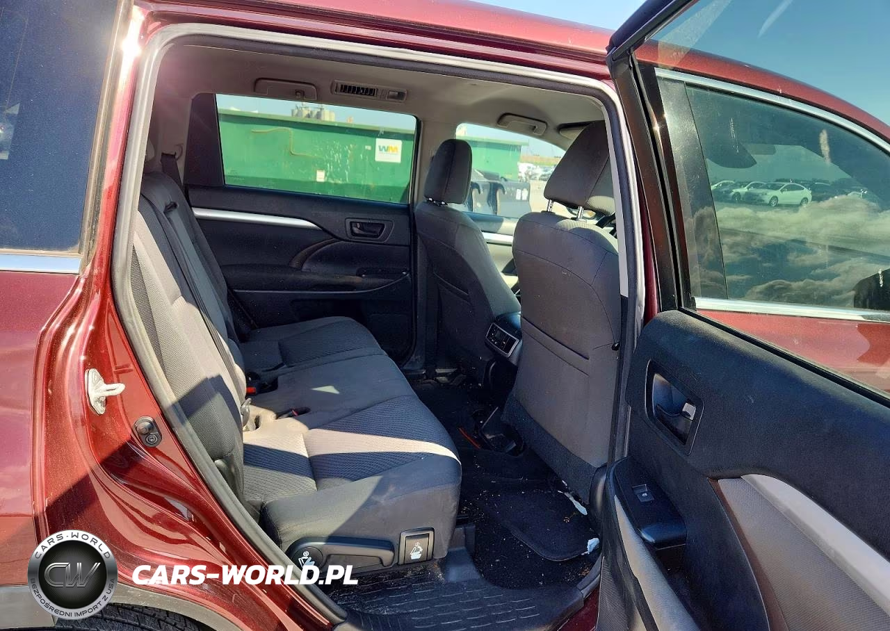 2017 Toyota Highlander Le VIN:5TDZZRFH3HS204802 - 10