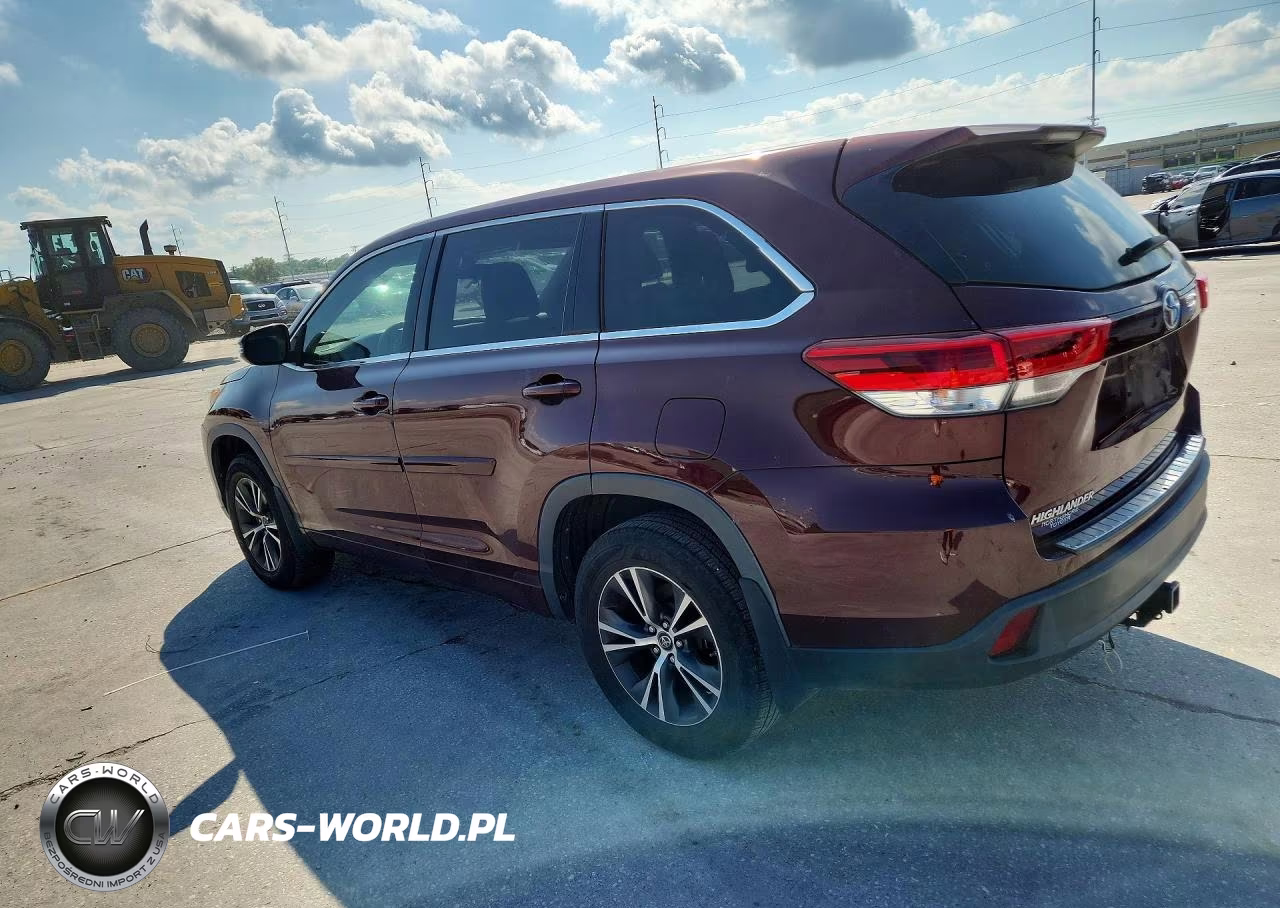 2017 Toyota Highlander Le VIN:5TDZZRFH3HS204802 - 2