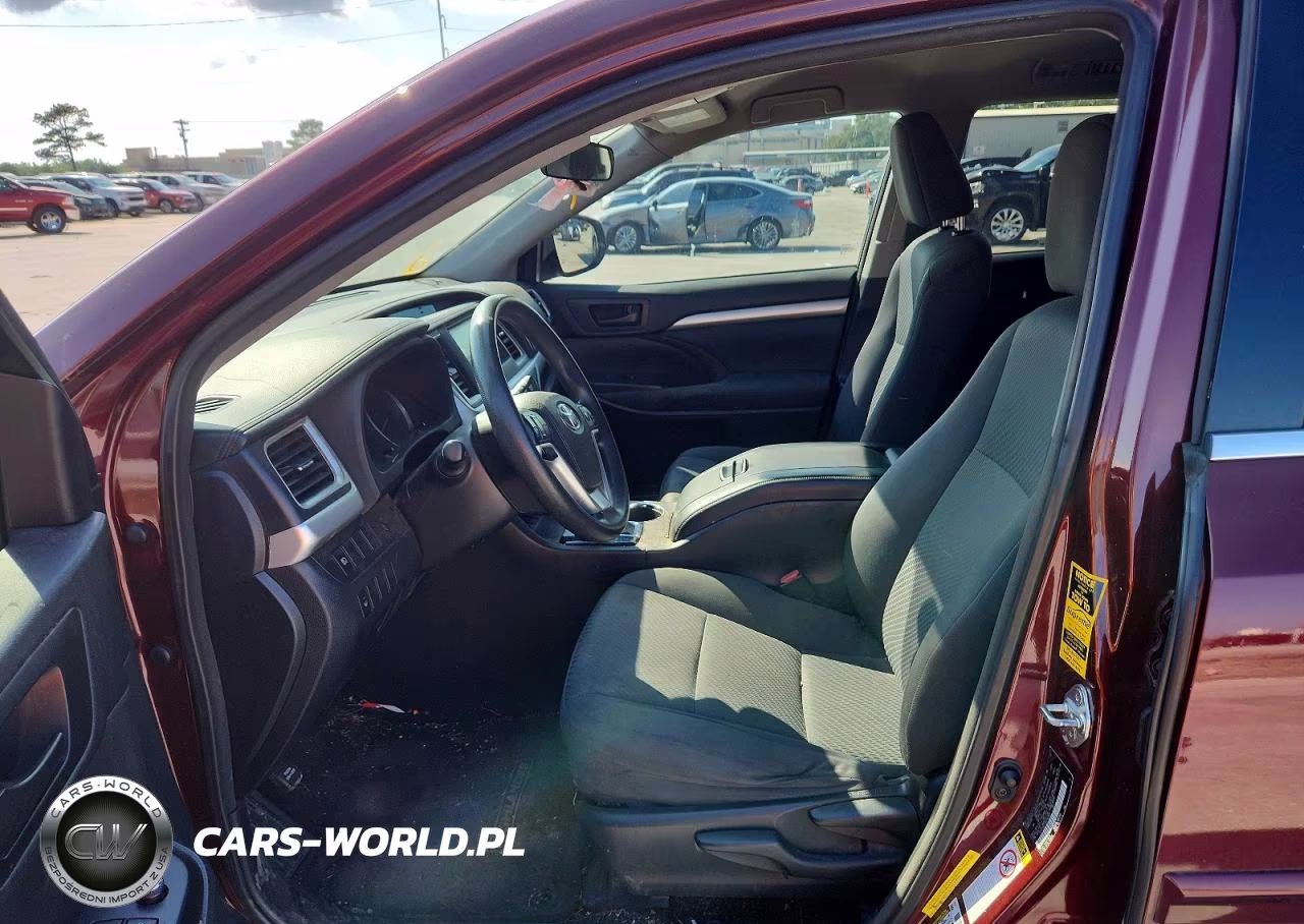 2017 Toyota Highlander Le VIN:5TDZZRFH3HS204802 - 7