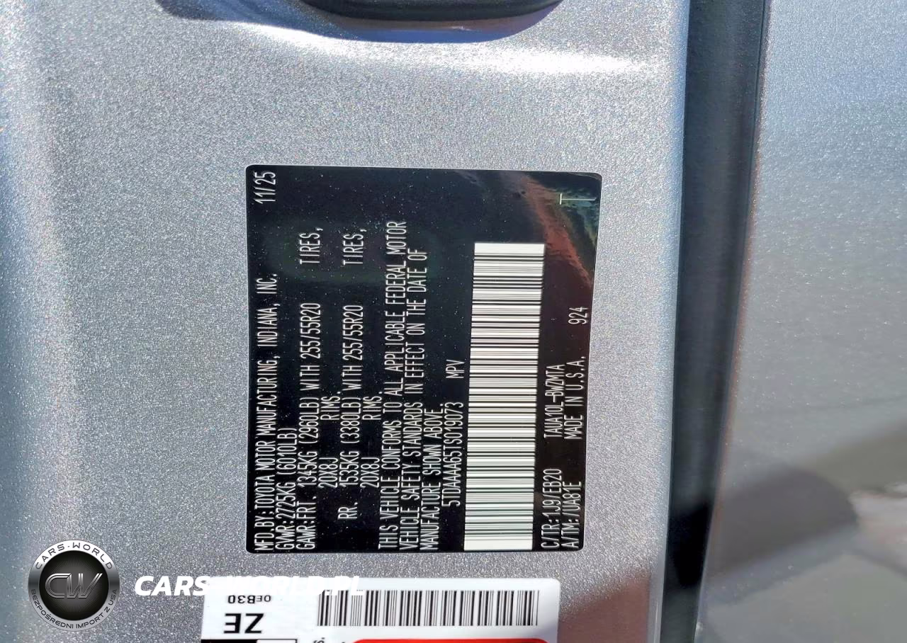 2026 Lexus Tx 350 Premium VIN:5TDAAAA65TS019073 - 14