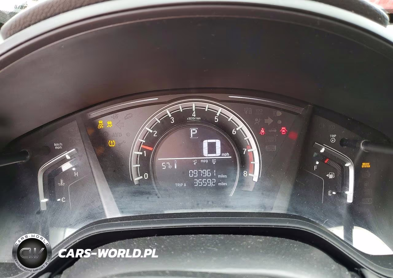 2019 Honda Cr-V Lx VIN:5J6RW6H36KL001026 - 9