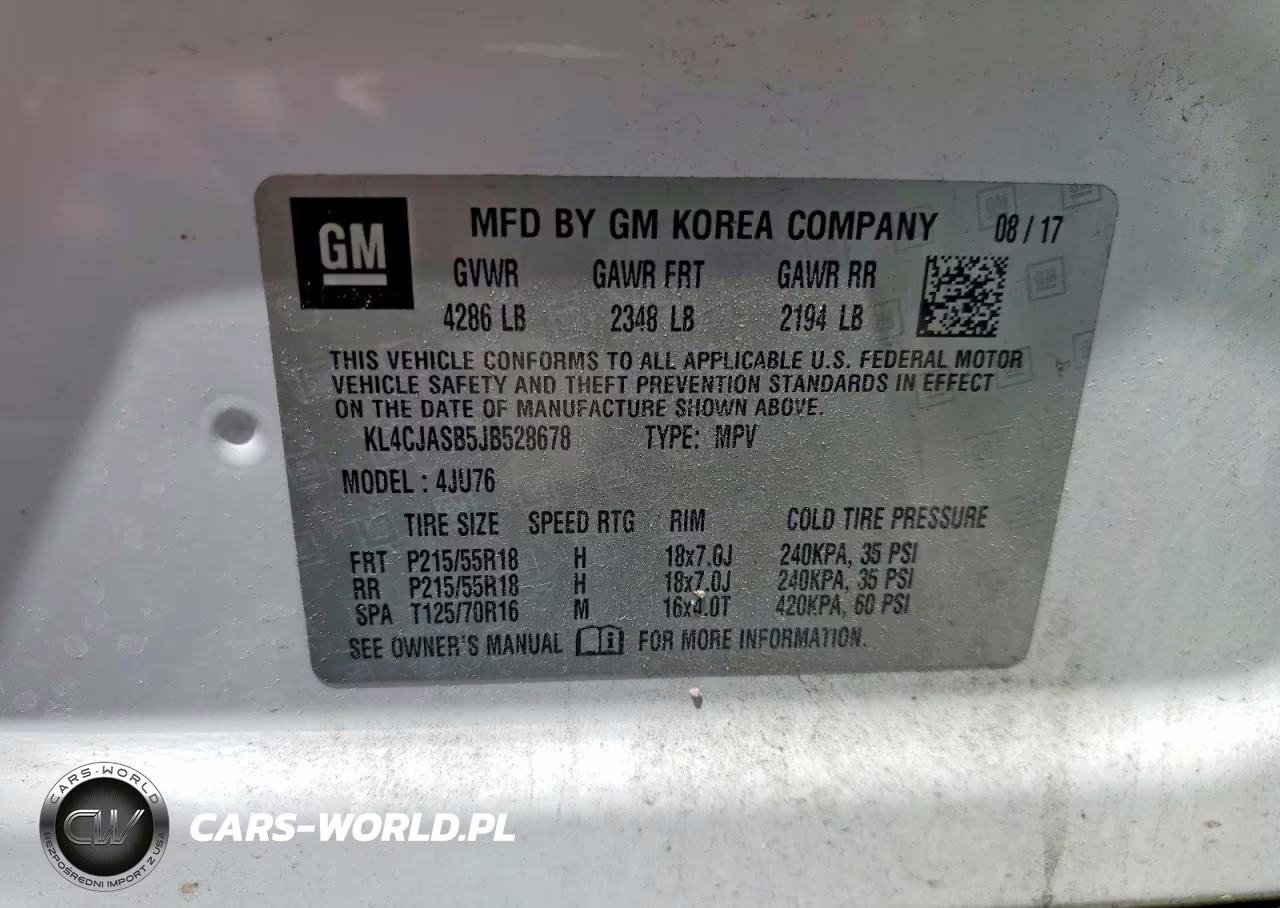 2018 Buick Encore Preferred VIN:KL4CJASB5JB528678 - 13