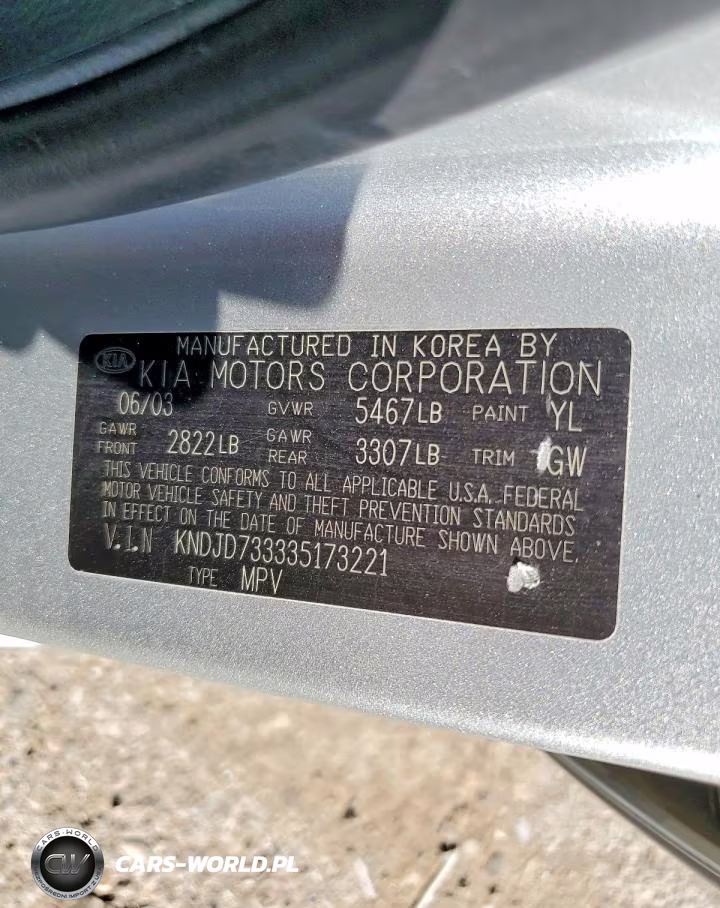 2003 Kia Sorento Lx VIN:KNDJD733335173221 - 12