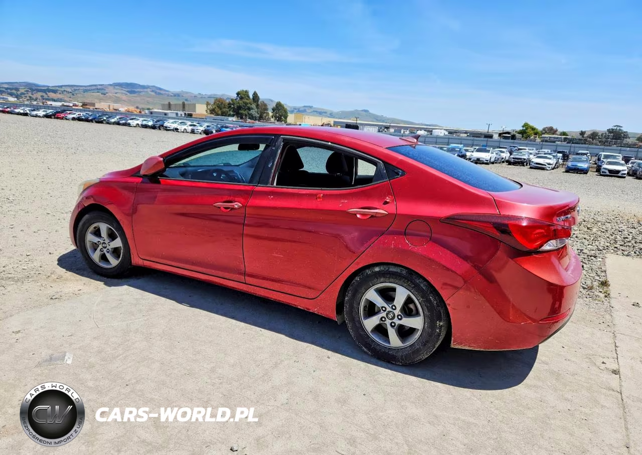 2014 Hyun Elantra VIN:KMHDH4AEXEU200696 - 2
