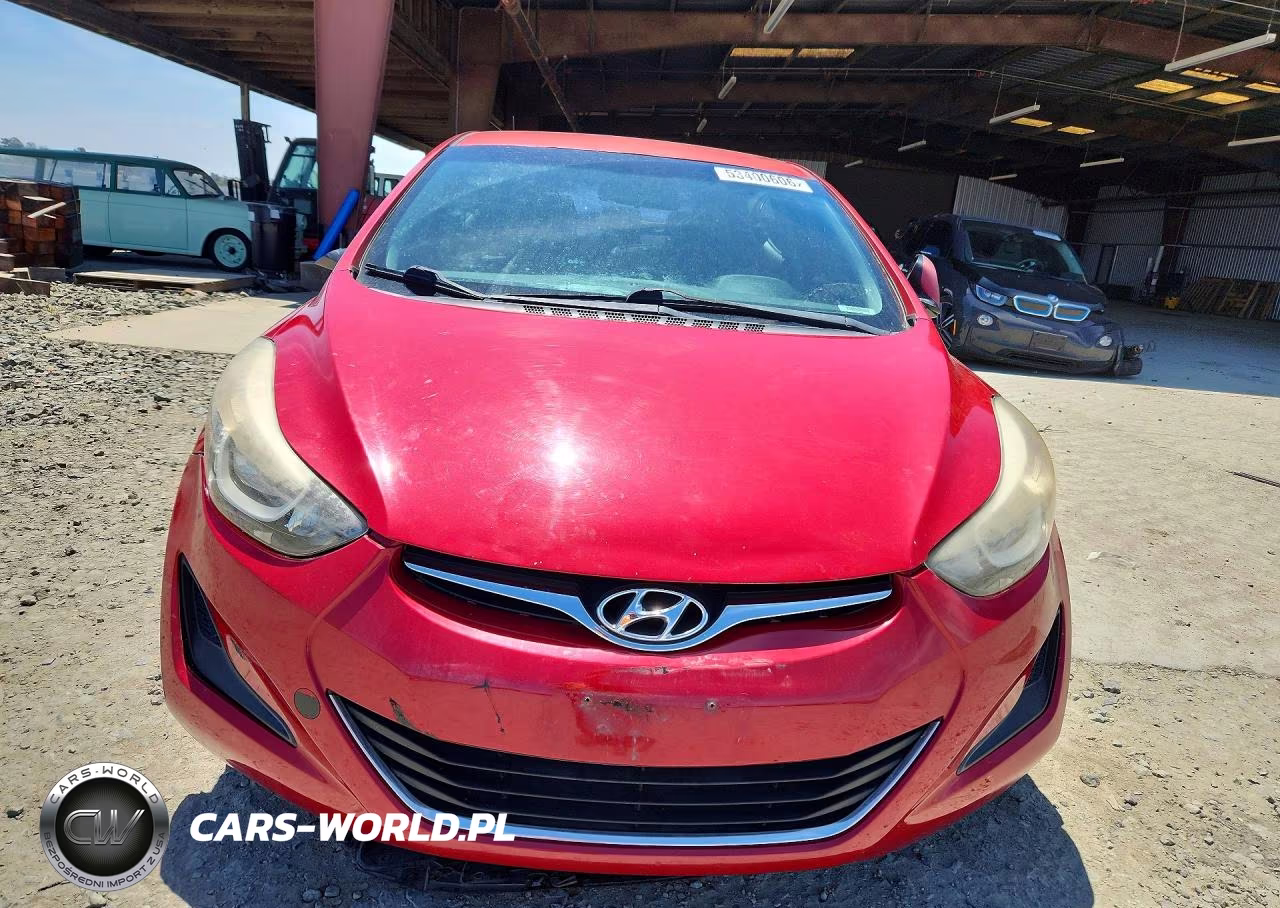 2014 Hyun Elantra VIN:KMHDH4AEXEU200696 - 5
