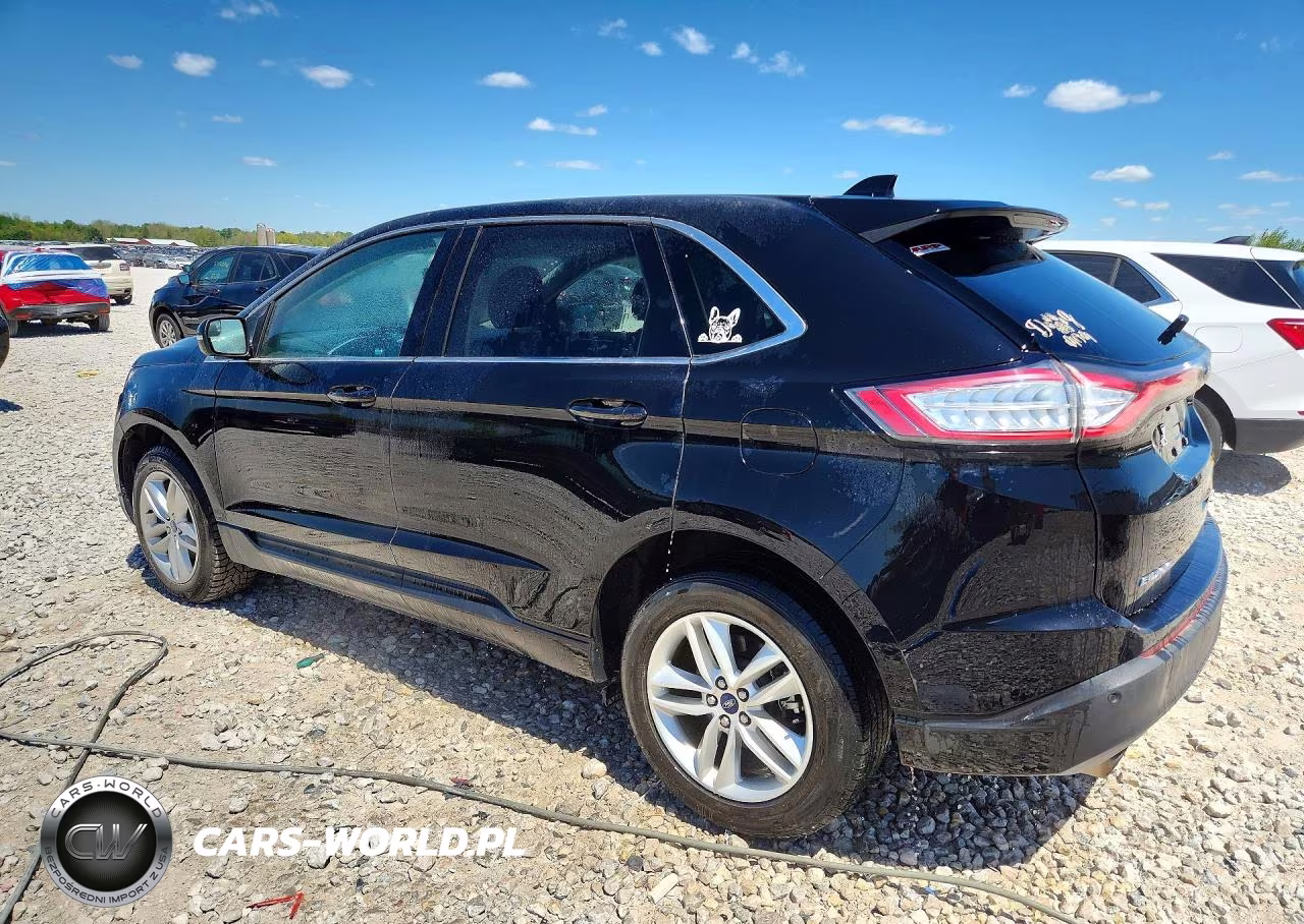 2017 Ford Edge Sel VIN:2FMPK3J97HBB00111 - 2
