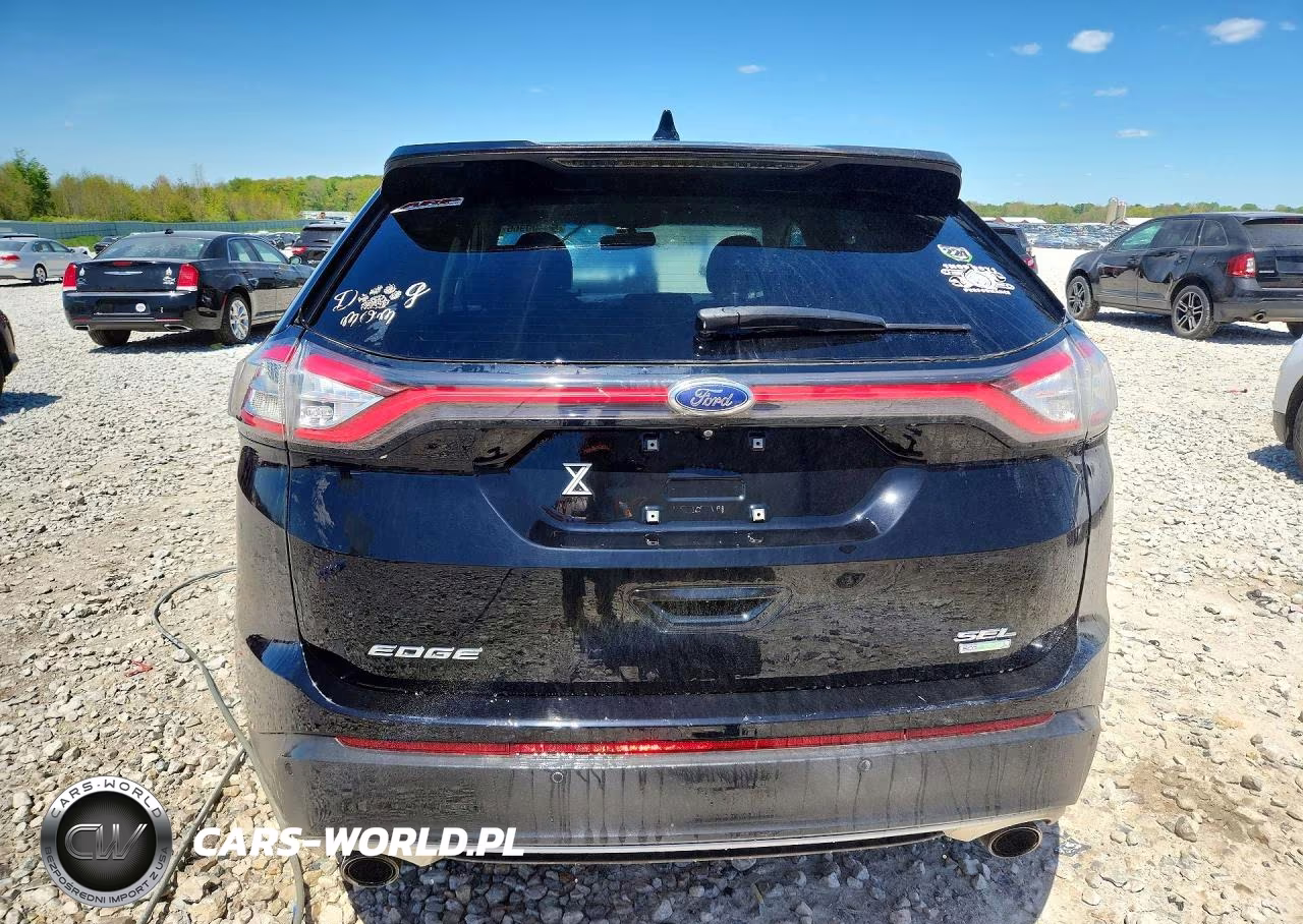 2017 Ford Edge Sel VIN:2FMPK3J97HBB00111 - 6