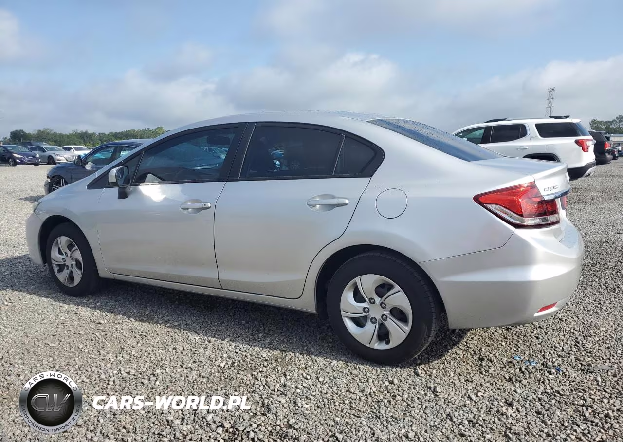 2014 Honda Civic Lx VIN:2HGFB2F50EH546224 - 2