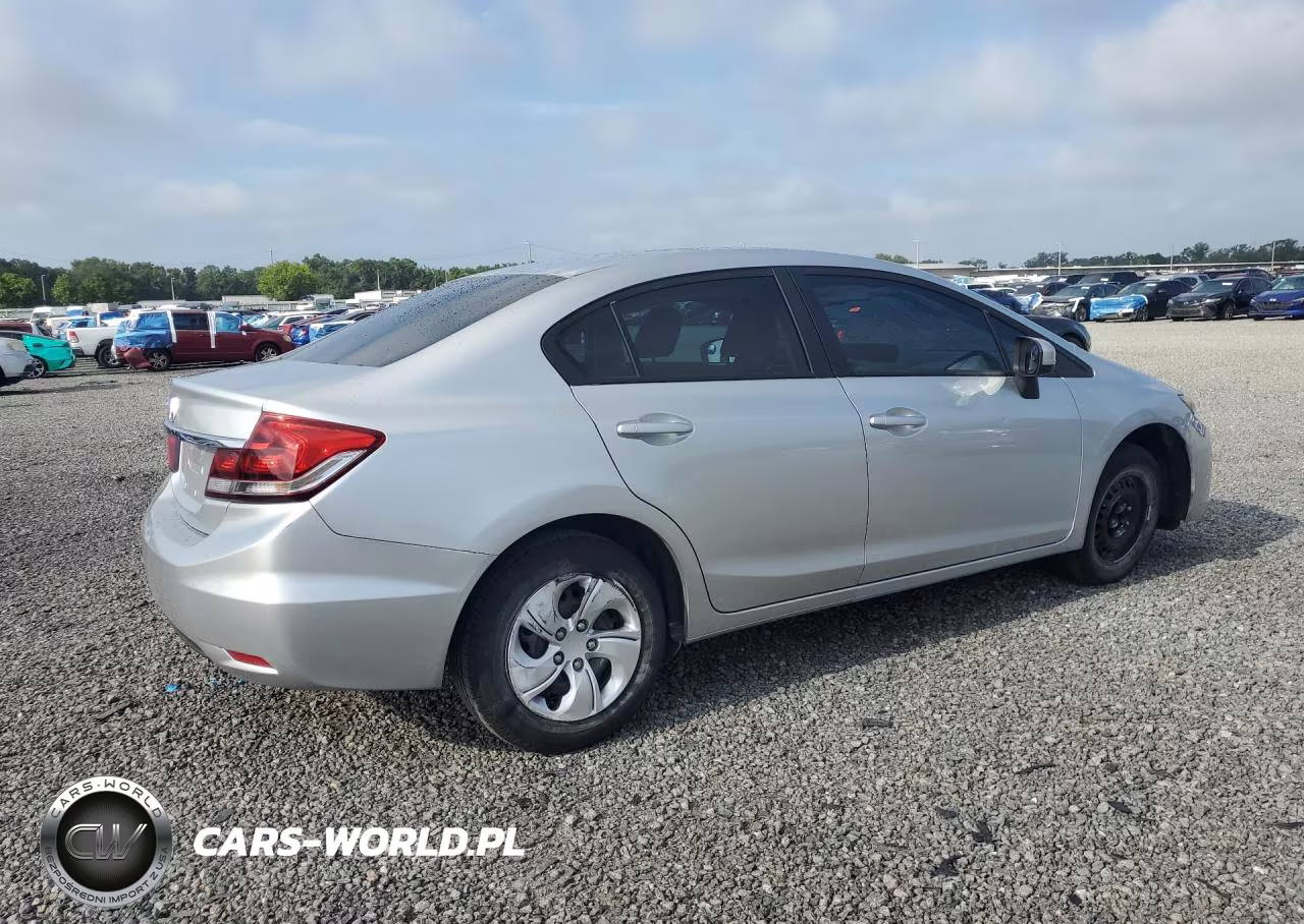 2014 Honda Civic Lx VIN:2HGFB2F50EH546224 - 3
