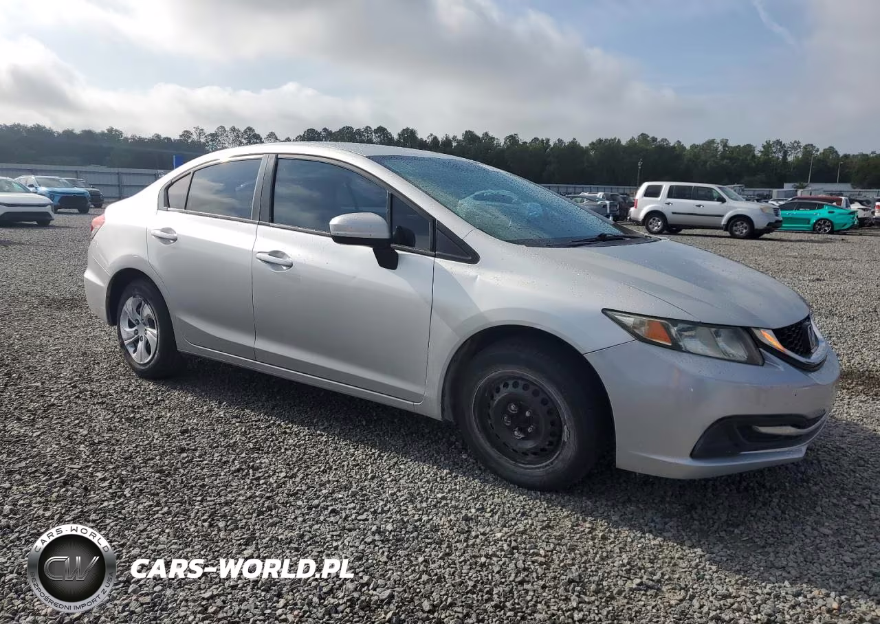 2014 Honda Civic Lx VIN:2HGFB2F50EH546224 - 4