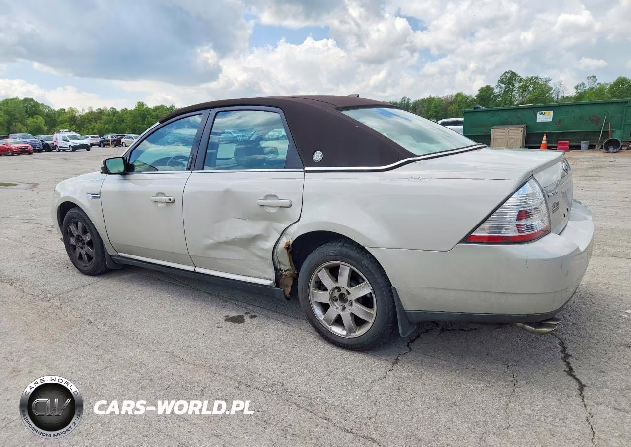 2008 Ford Taurus Sel VIN:1FAHP24W78G156604 - 2