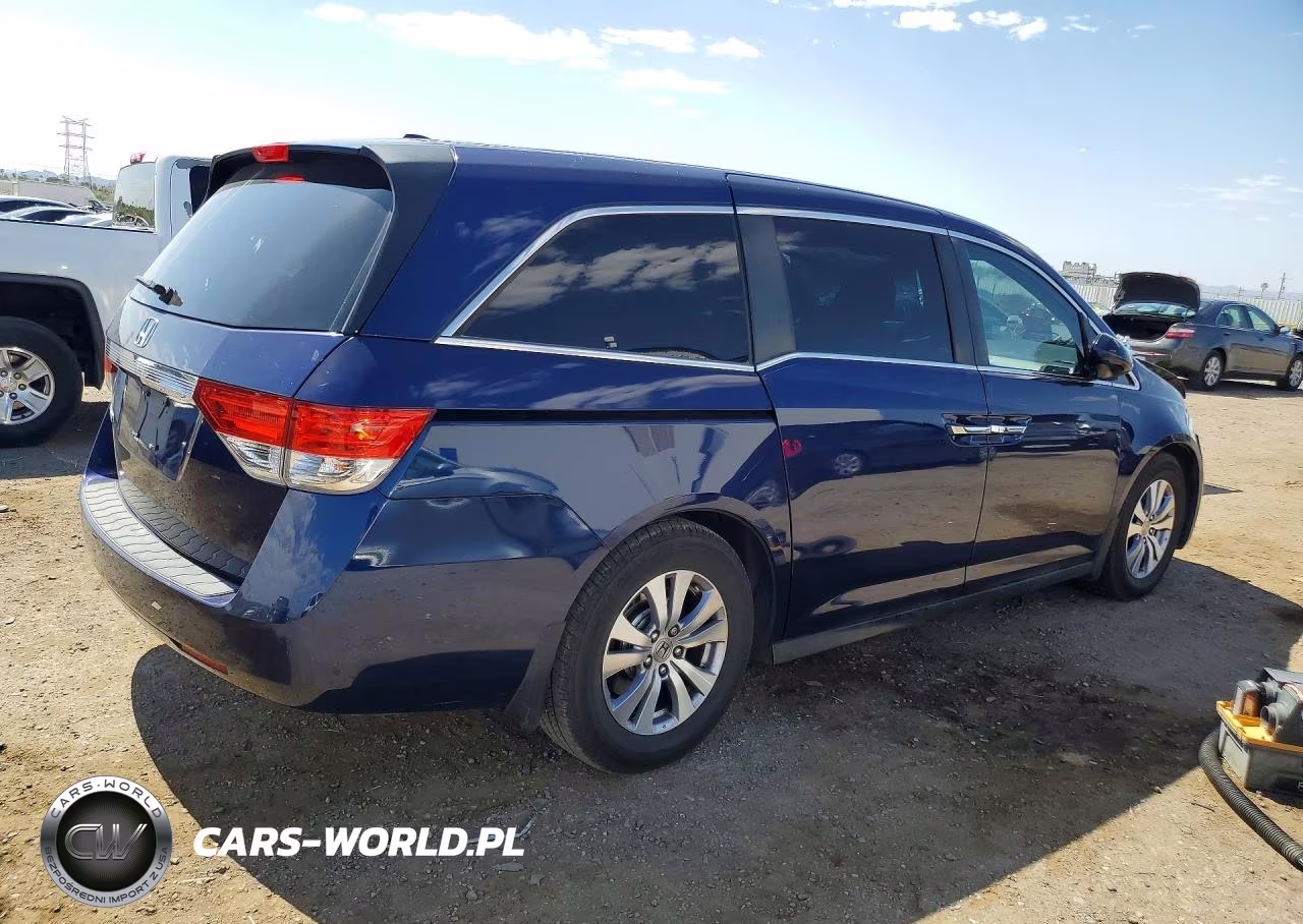 2015 Honda Odyssey Exl VIN:5FNRL5H6XFB096041 - 3