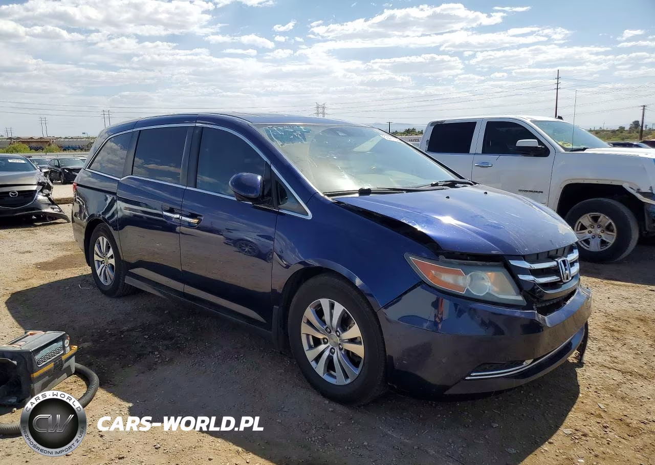 2015 Honda Odyssey Exl VIN:5FNRL5H6XFB096041 - 4