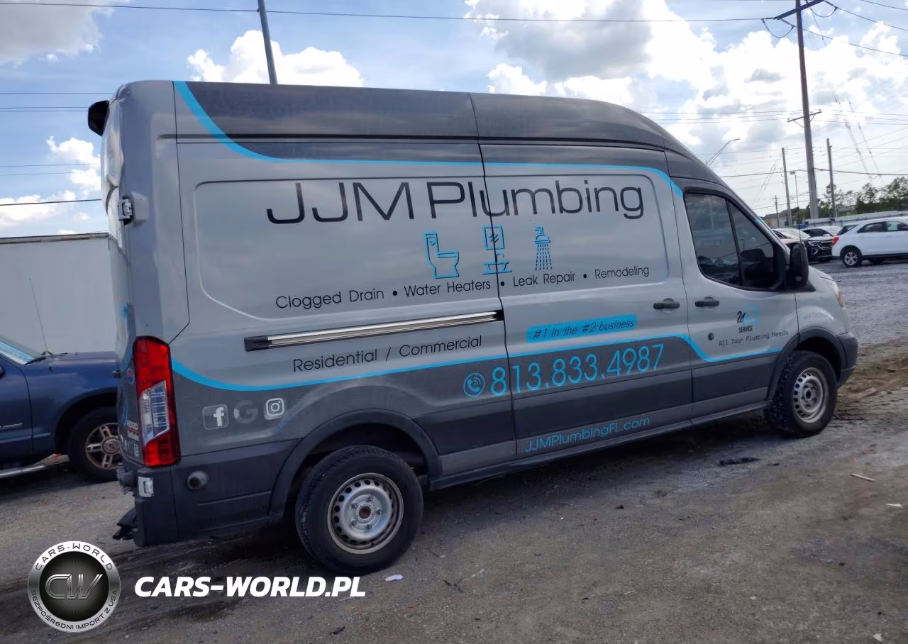 2019 Ford Transit T-250 VIN:1FTYR2XG9KKB18496 - 3