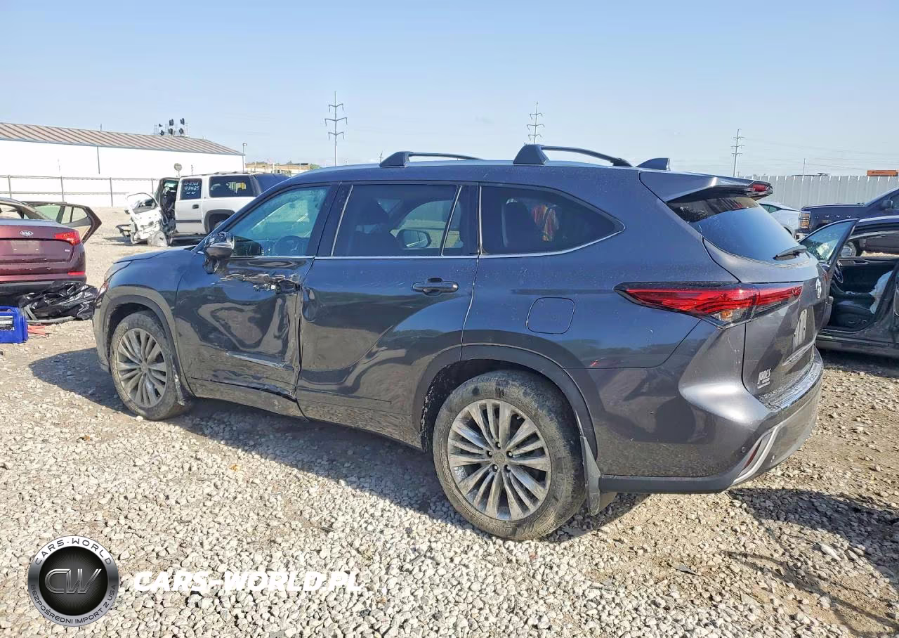 2022 Toyota Highlander Platinum VIN:5TDFZRBHXNS196413 - 2