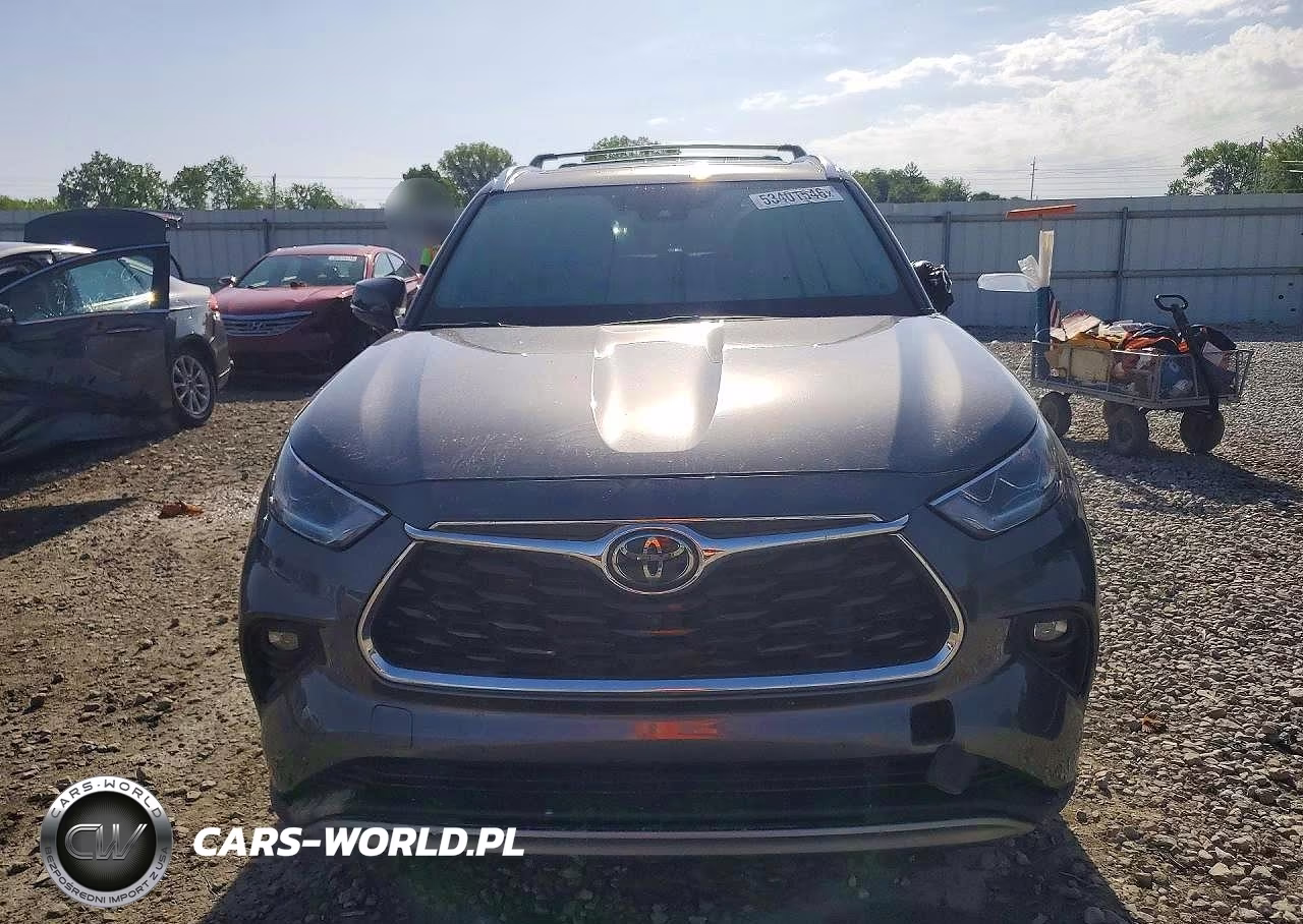 2022 Toyota Highlander Platinum VIN:5TDFZRBHXNS196413 - 5
