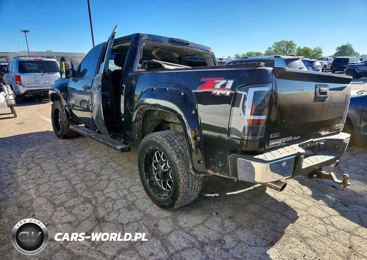 2010 GMC Sierra K1500 Sle VIN:3GTRKVE39AG117235 - 2