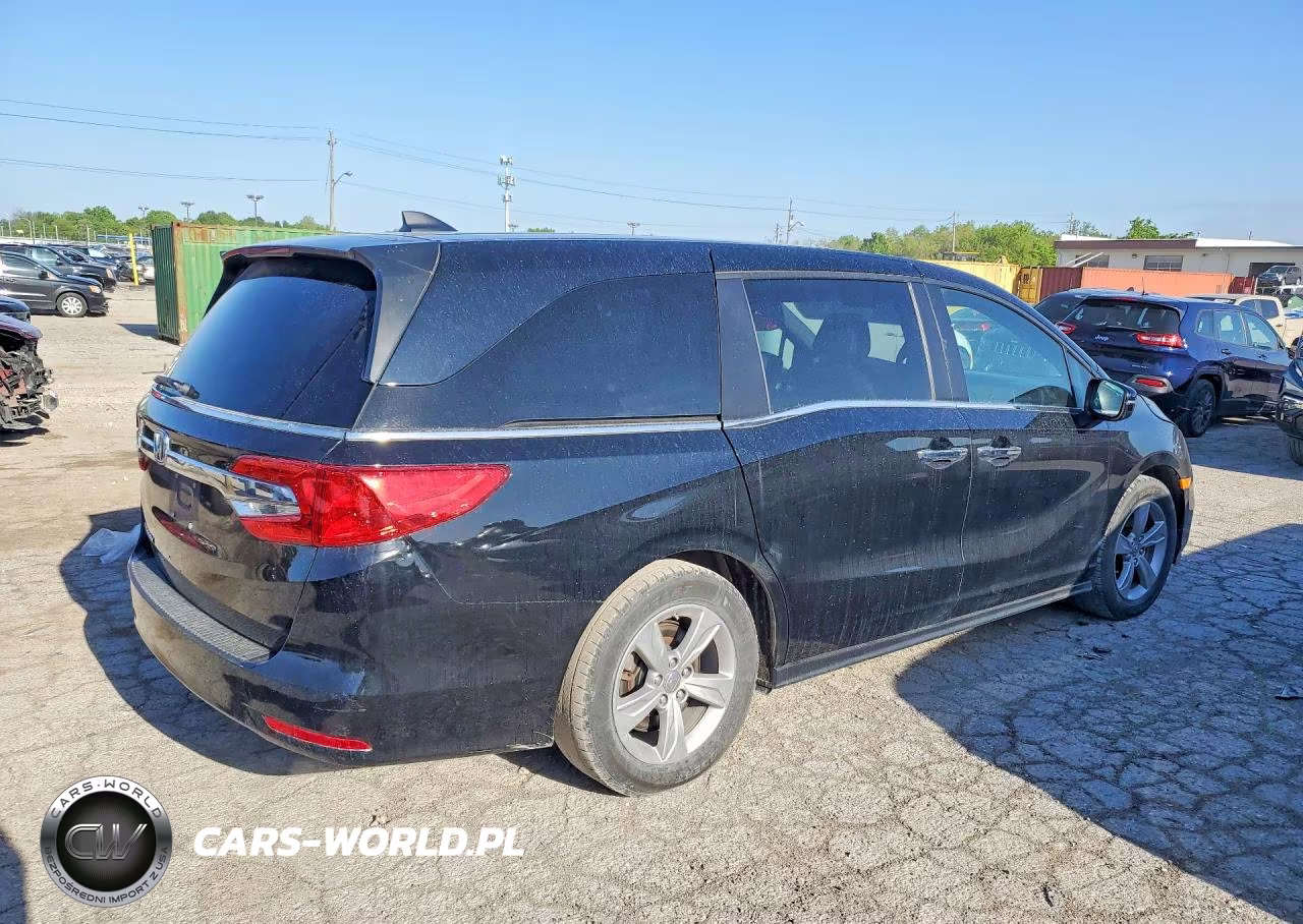 2018 Honda Odyssey Exl VIN:5FNRL6H77JB046107 - 3