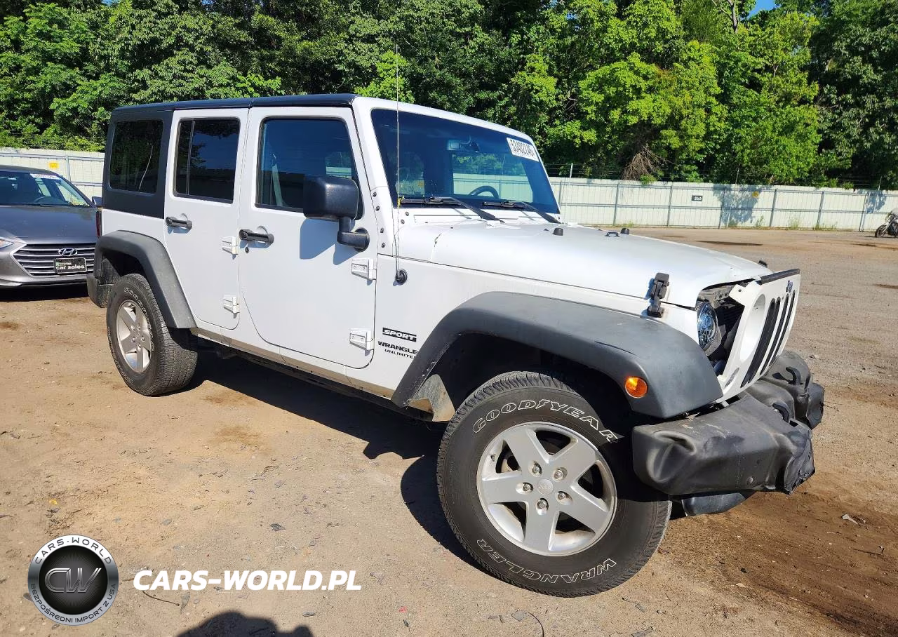 2015 Jeep Wrangler Unlimited Sport VIN:1C4BJWDG4FL523495 - 4