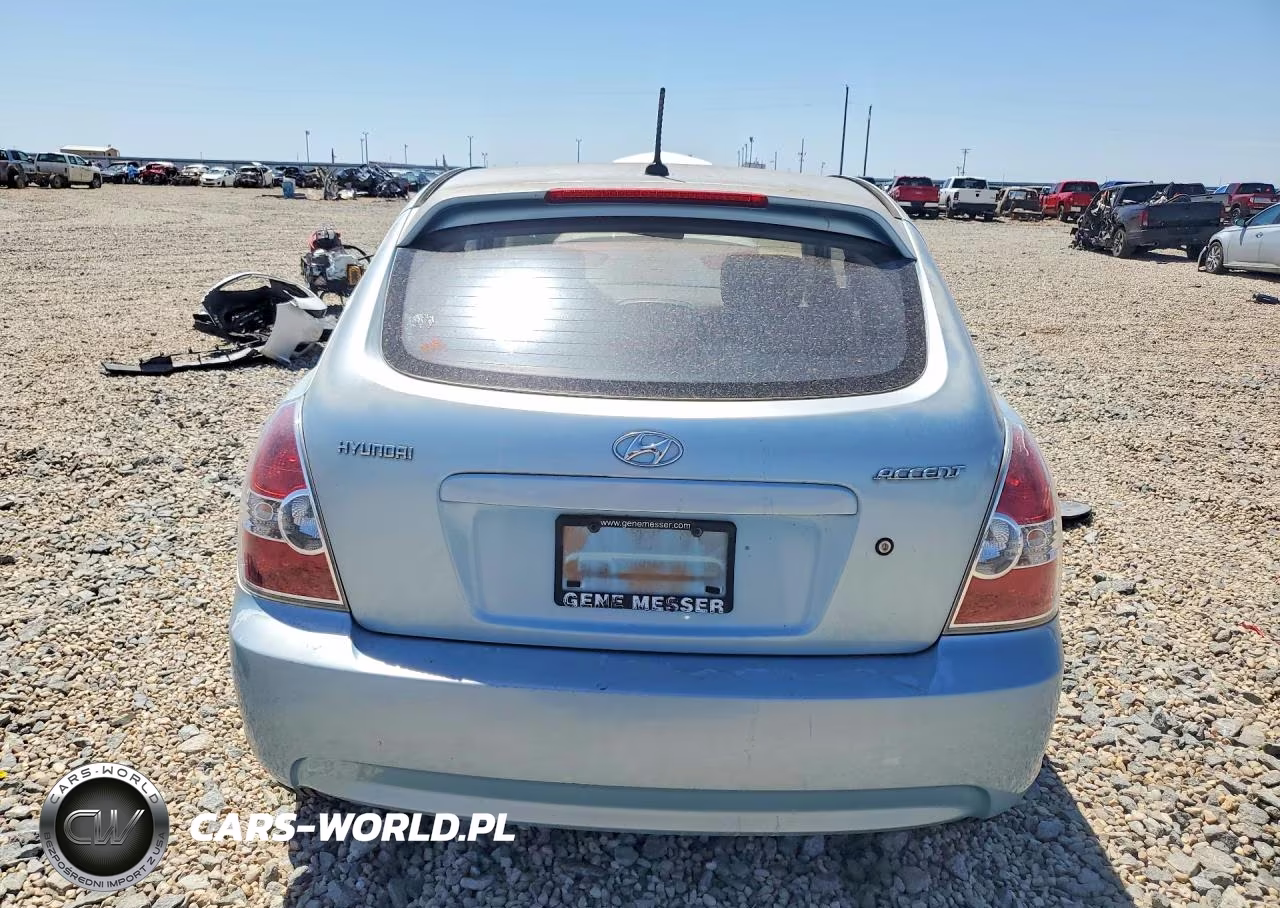 2009 Hyundai Accent Gs VIN:KMHCM36C09U133010 - 6