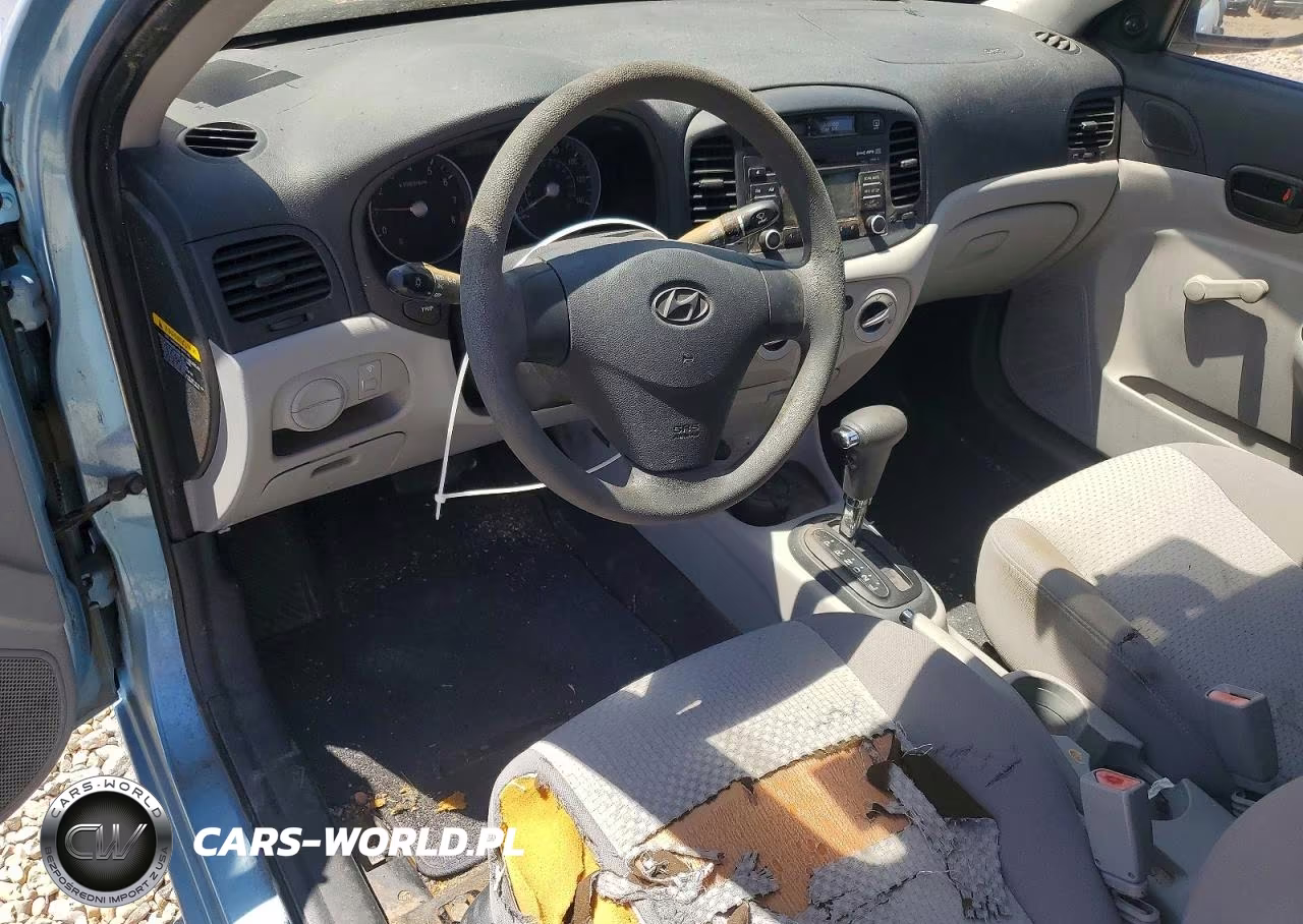 2009 Hyundai Accent Gs VIN:KMHCM36C09U133010 - 8
