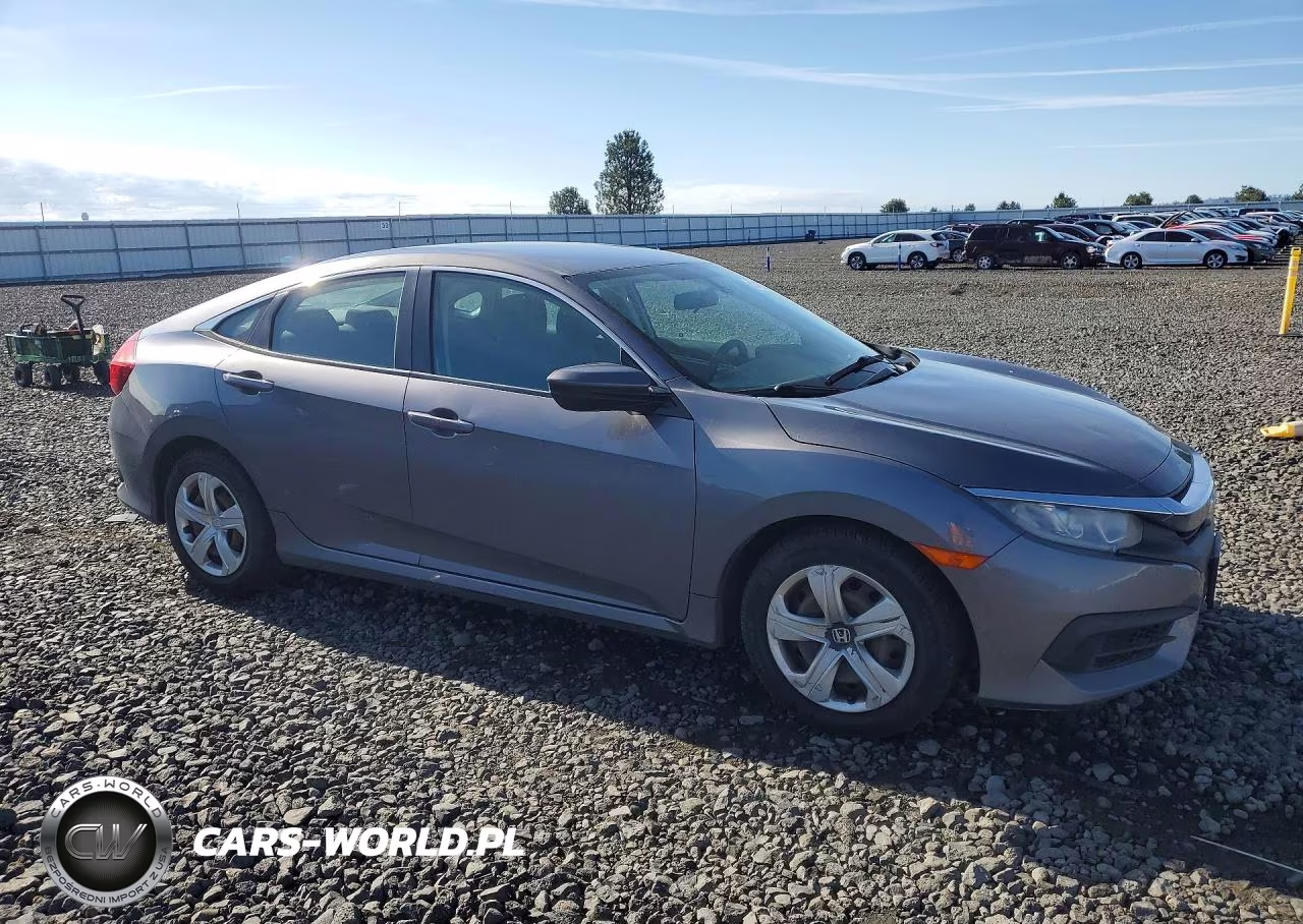 2017 Honda Civic Lx VIN:19XFC2F59HE220482 - 4