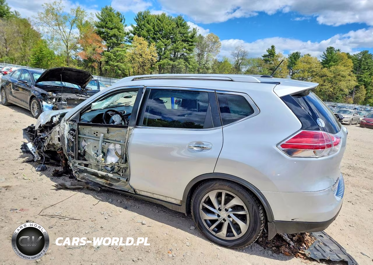 2015 Nissan Rogue Sl VIN:5N1AT2MV0FC799956 - 2