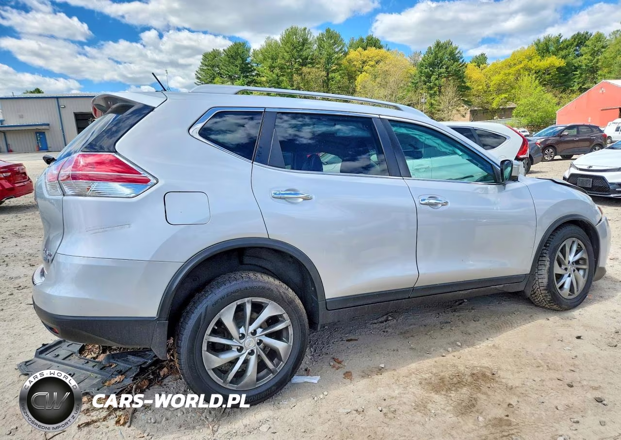 2015 Nissan Rogue Sl VIN:5N1AT2MV0FC799956 - 3