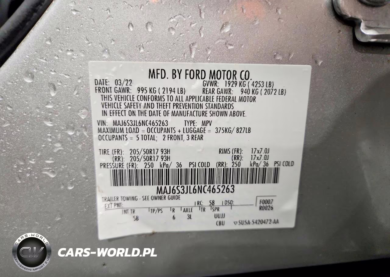 2022 Ford Ecosport Ses VIN:MAJ6S3JL6NC465263 - 14