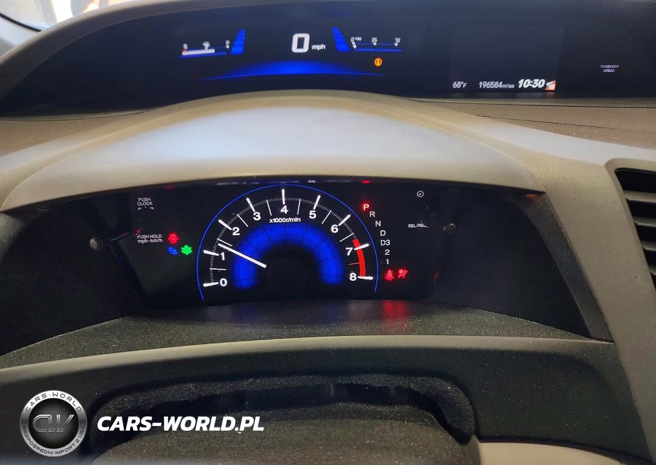 2012 Honda Civic Ex VIN:19XFB2F80CE015767 - 9