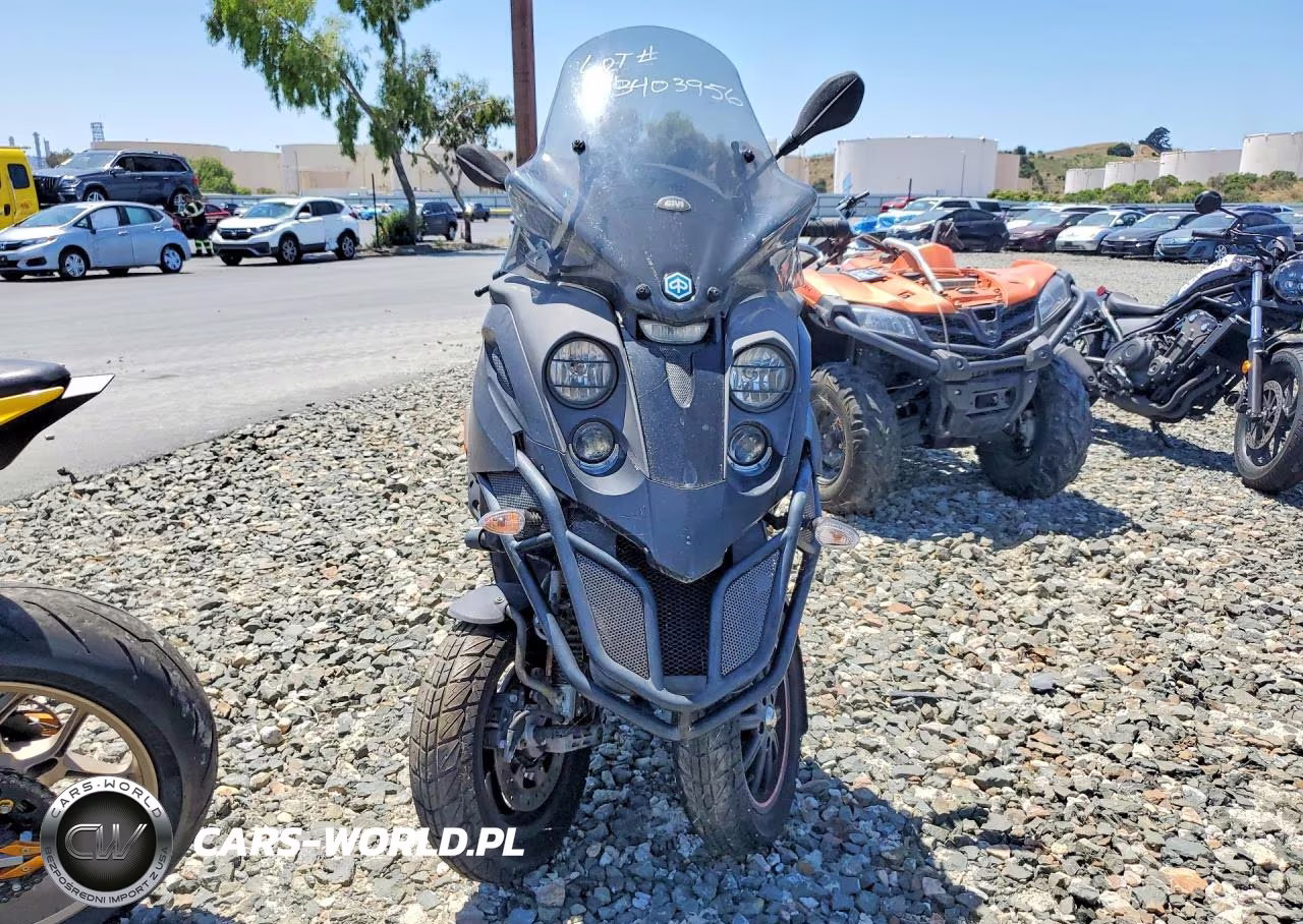 2008 Piaggio Mp3 500 VIN:ZAPM610X985000370 - 2