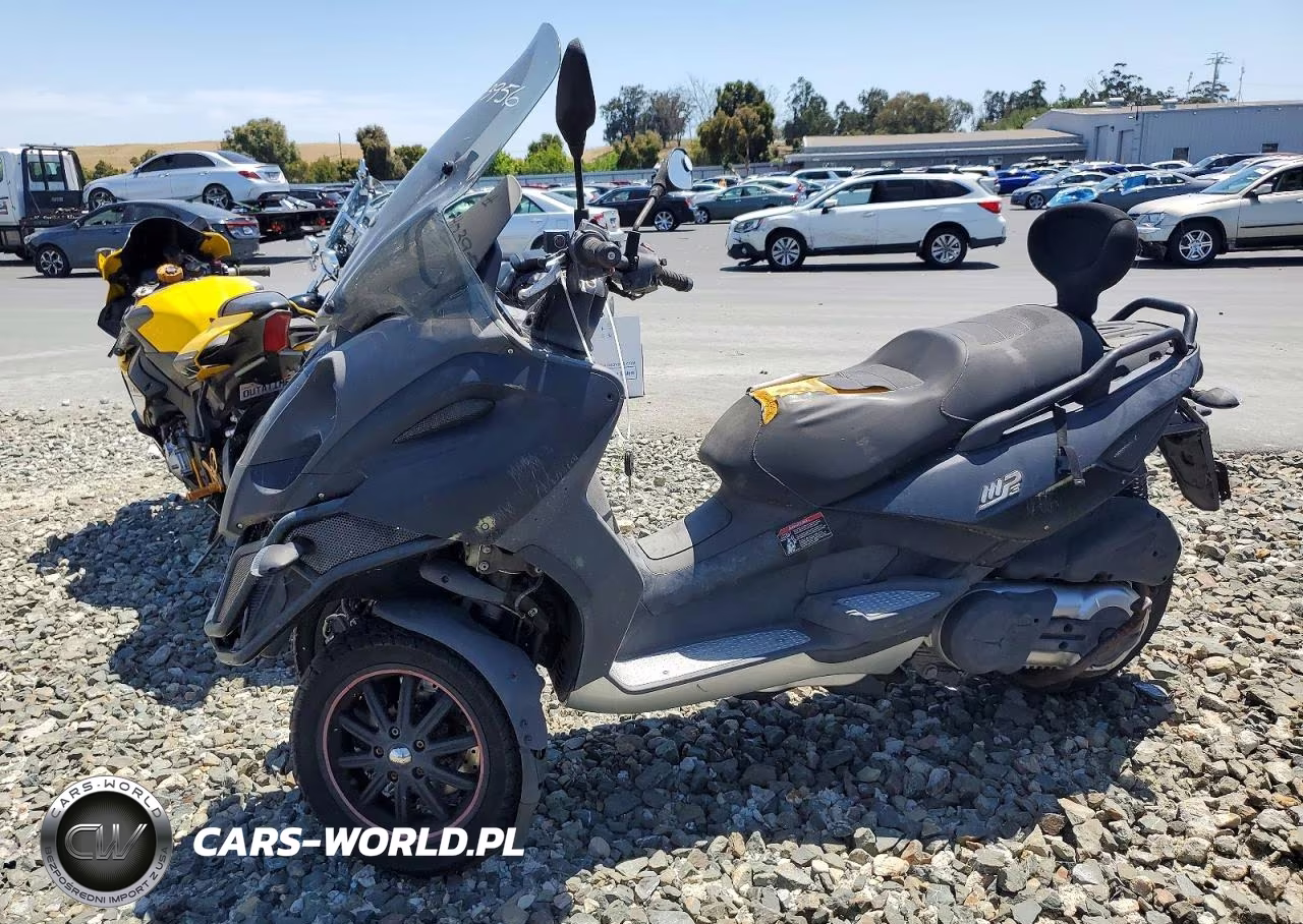 2008 Piaggio Mp3 500 VIN:ZAPM610X985000370 - 3