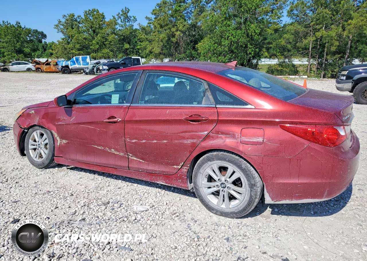 2012 Hyundai Sonata Gls VIN:5NPEB4AC1CH459612 - 2