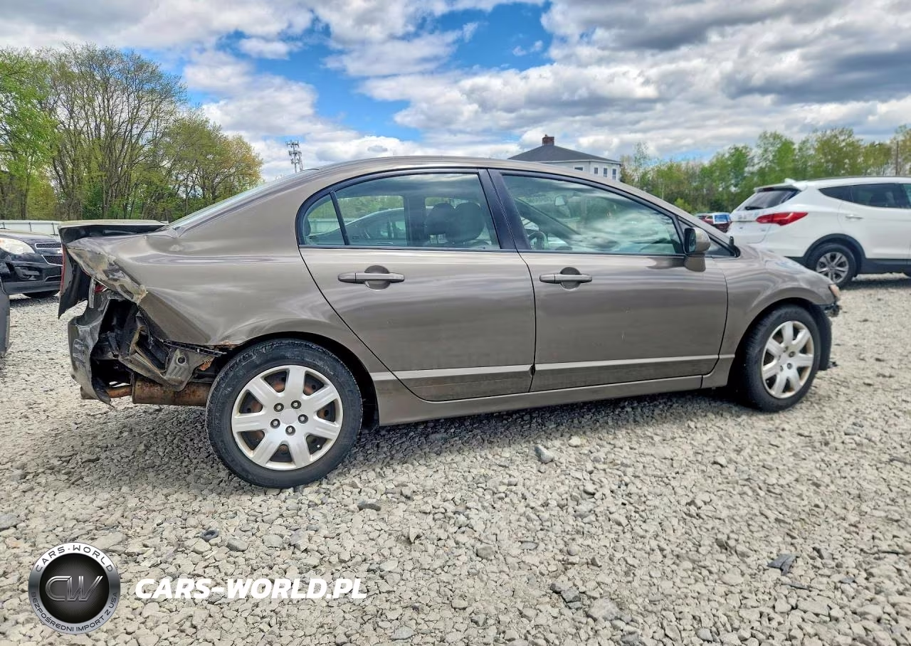 2008 Honda Civic Lx VIN:2HGFA16578H516459 - 3