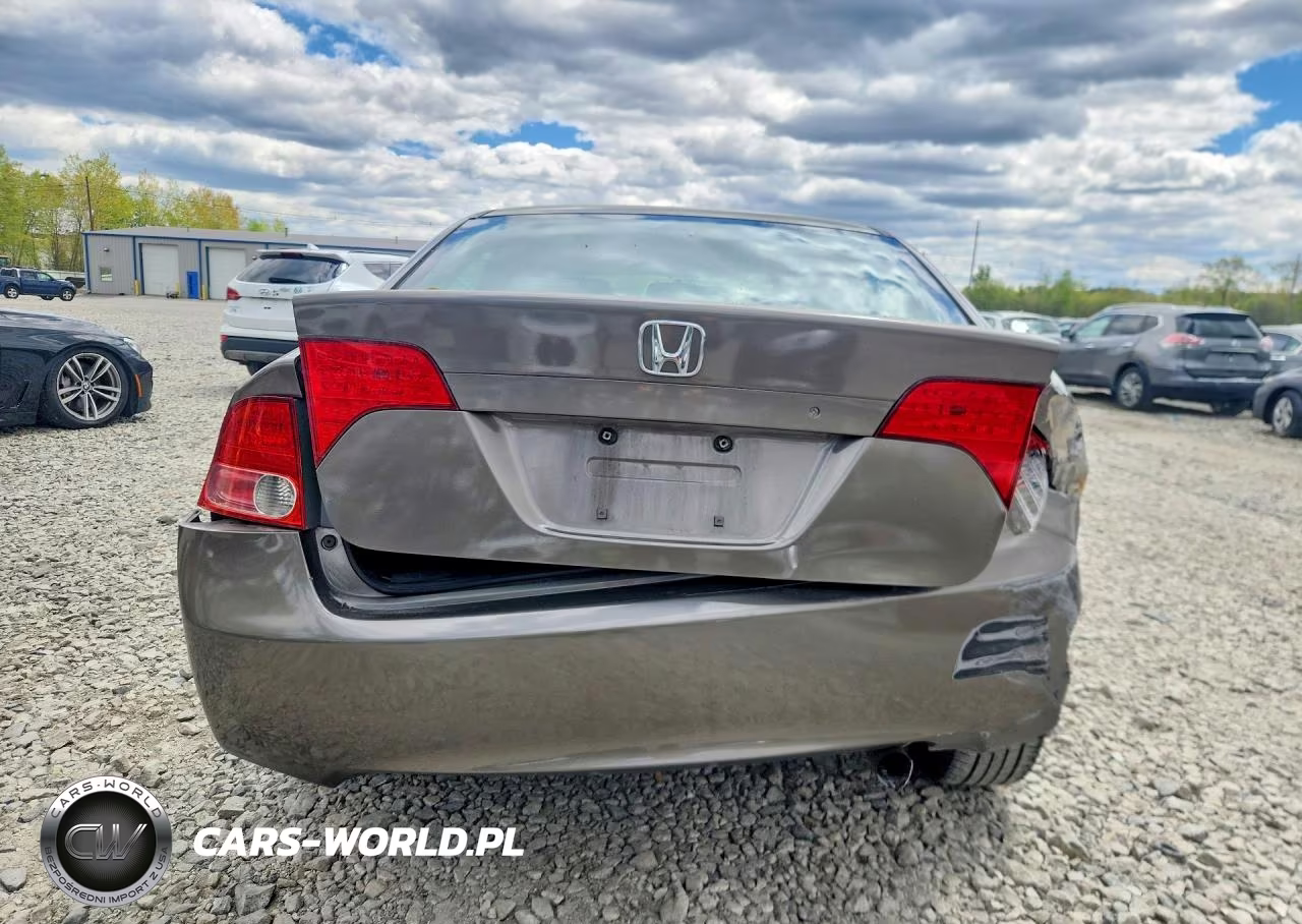 2008 Honda Civic Lx VIN:2HGFA16578H516459 - 6