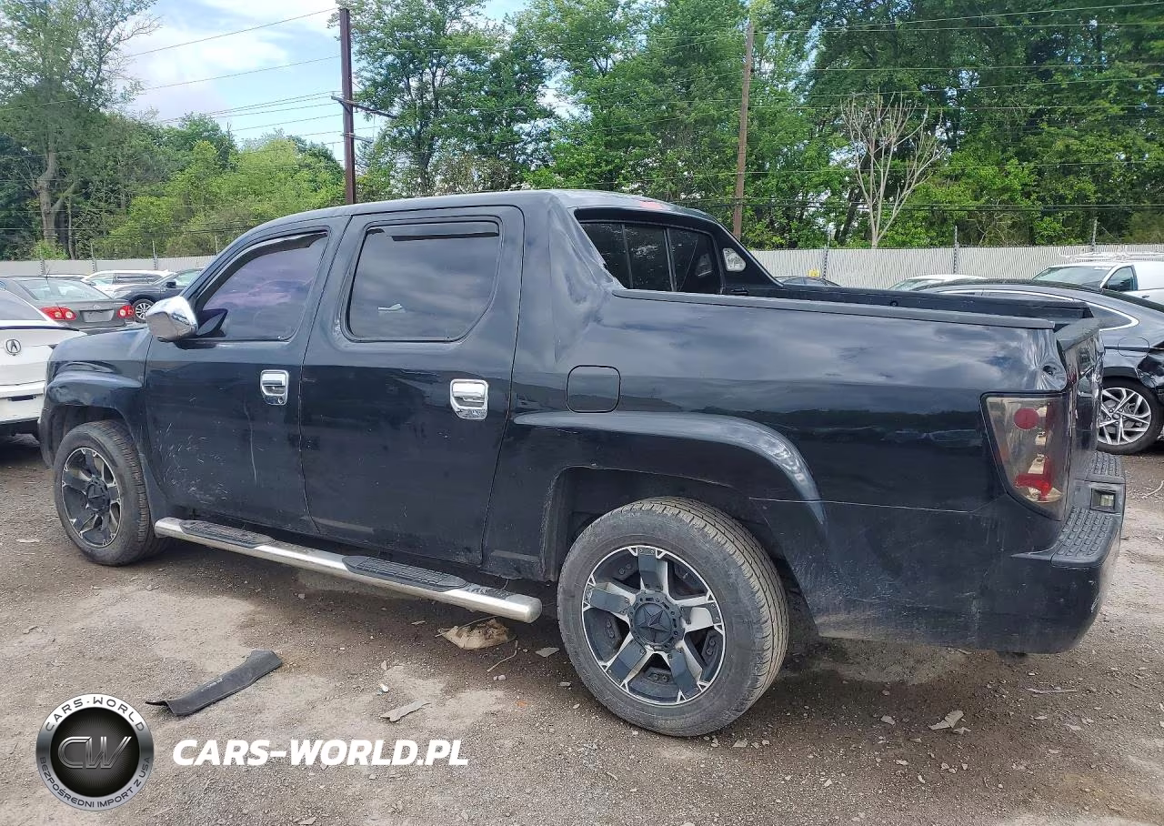 2007 Honda Ridgeline Rt VIN:2HJYK162X7H511034 - 2