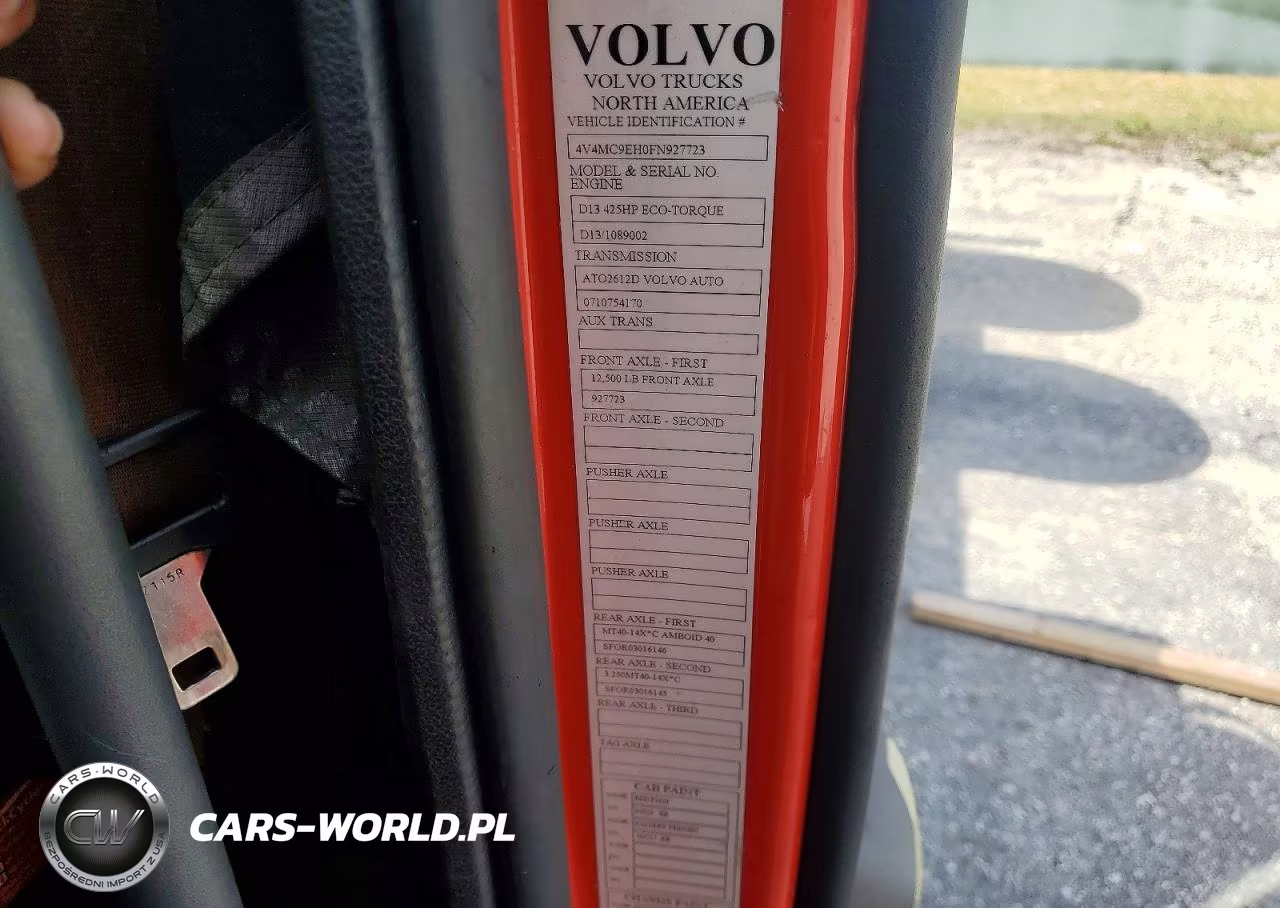 2015 Volvo Vn Vnm VIN:4V4MC9EH0FN927723 - 10