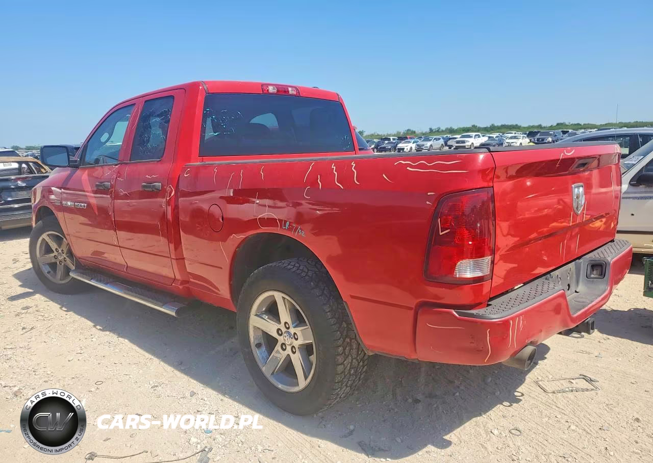 2012 Dodge Ram 1500 St VIN:1C6RD6FT4CS301466 - 2