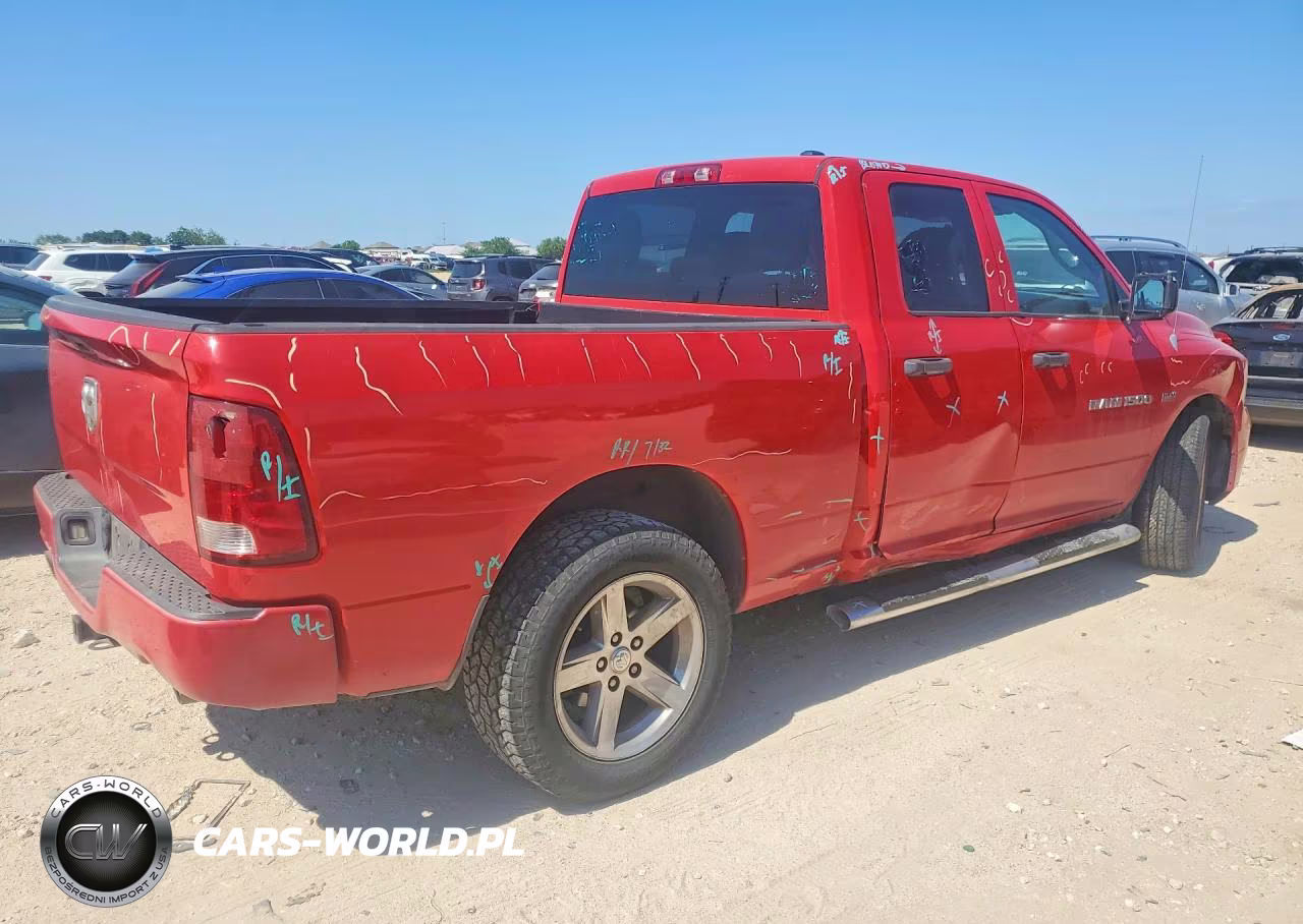 2012 Dodge Ram 1500 St VIN:1C6RD6FT4CS301466 - 3