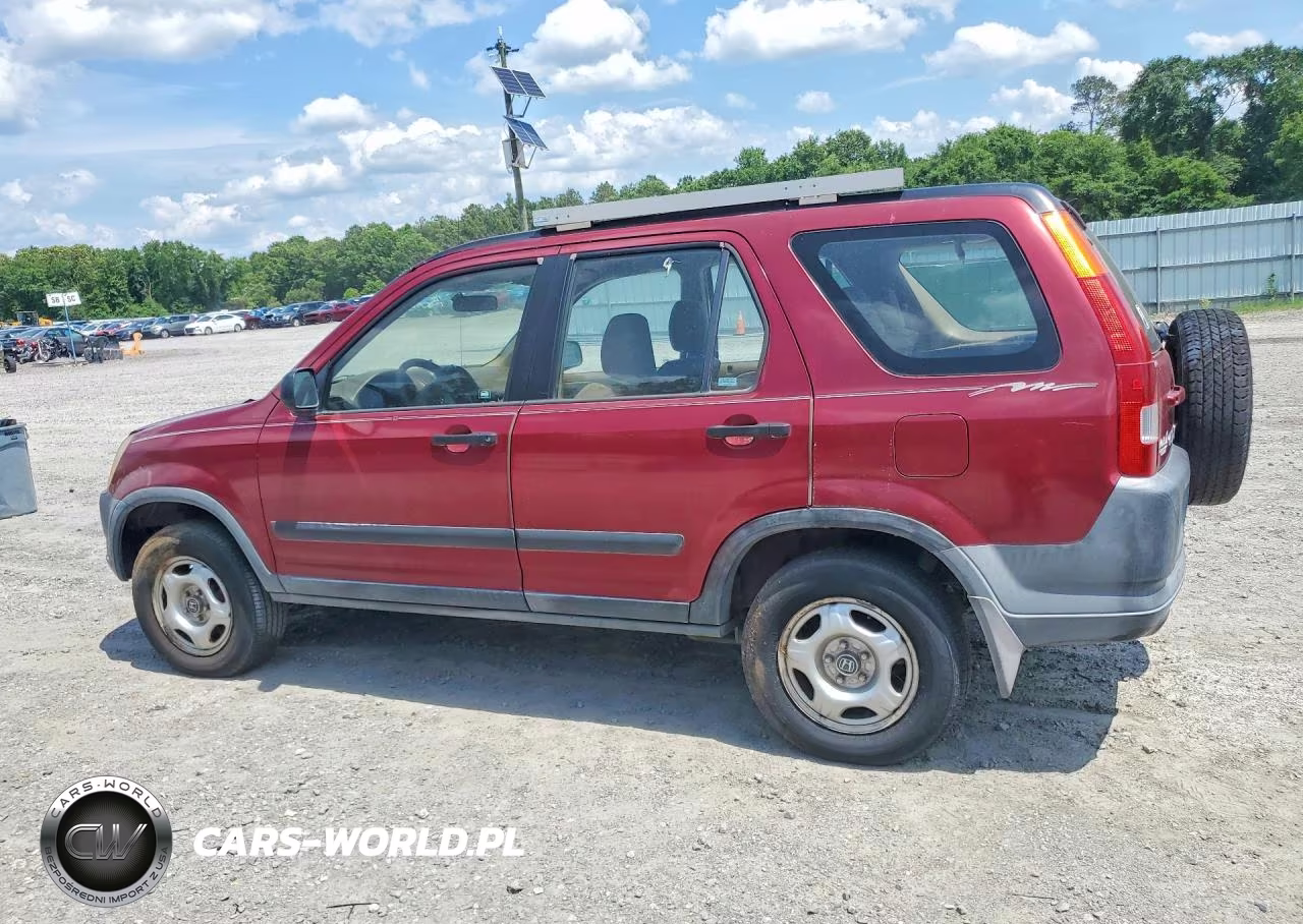 2004 Honda Cr-V Lx VIN:JHLRD684X4C022603 - 2