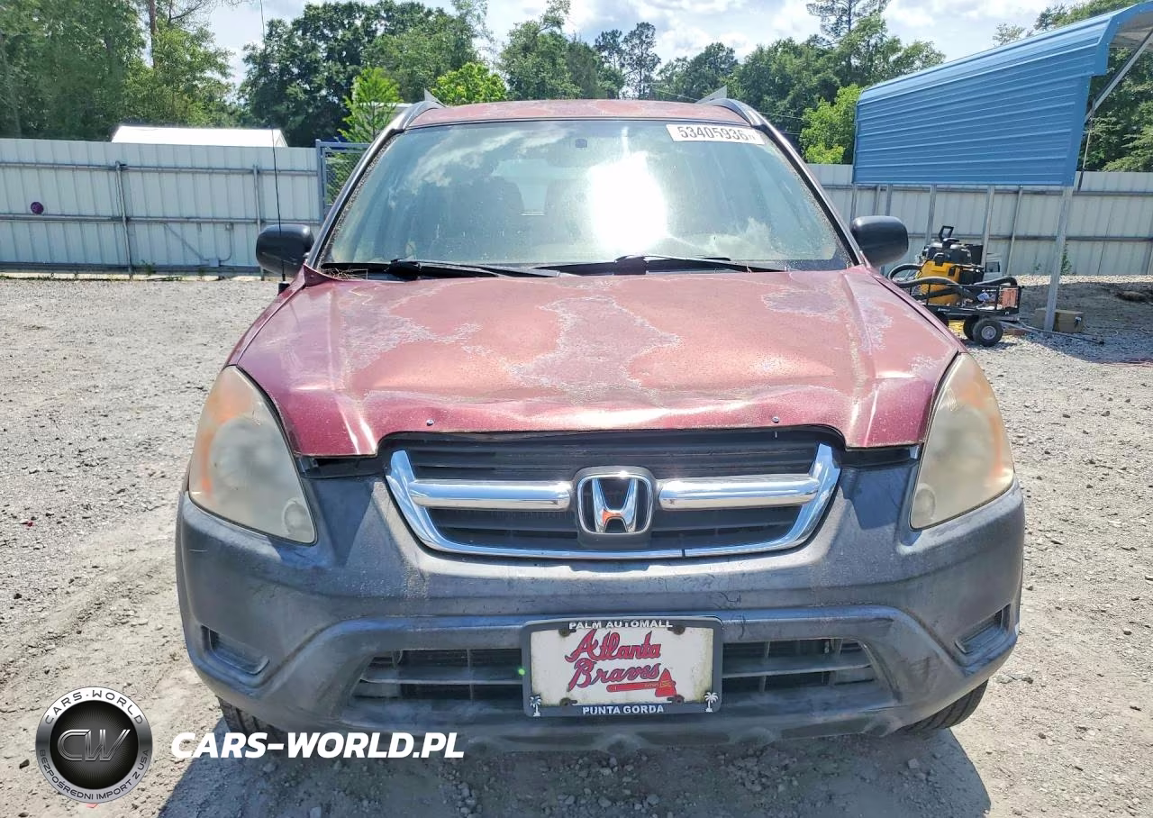 2004 Honda Cr-V Lx VIN:JHLRD684X4C022603 - 5