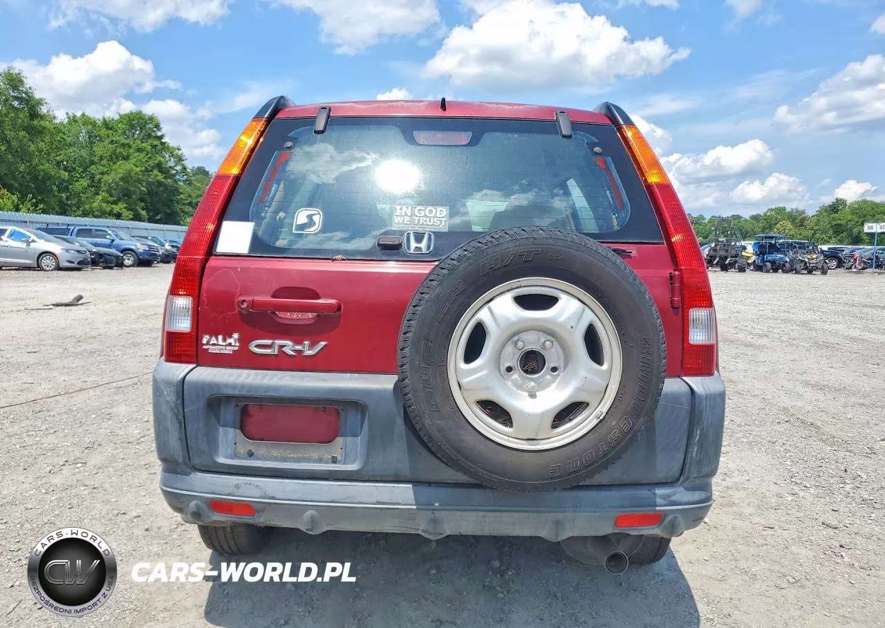 2004 Honda Cr-V Lx VIN:JHLRD684X4C022603 - 6