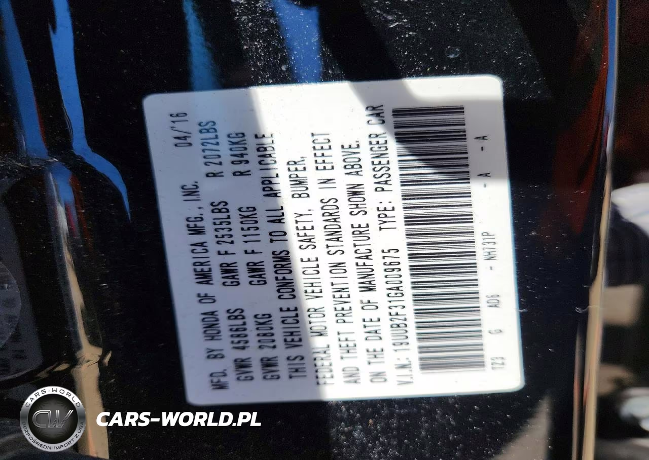 2016 Acura Tlx VIN:19UUB2F31GA009675 - 12