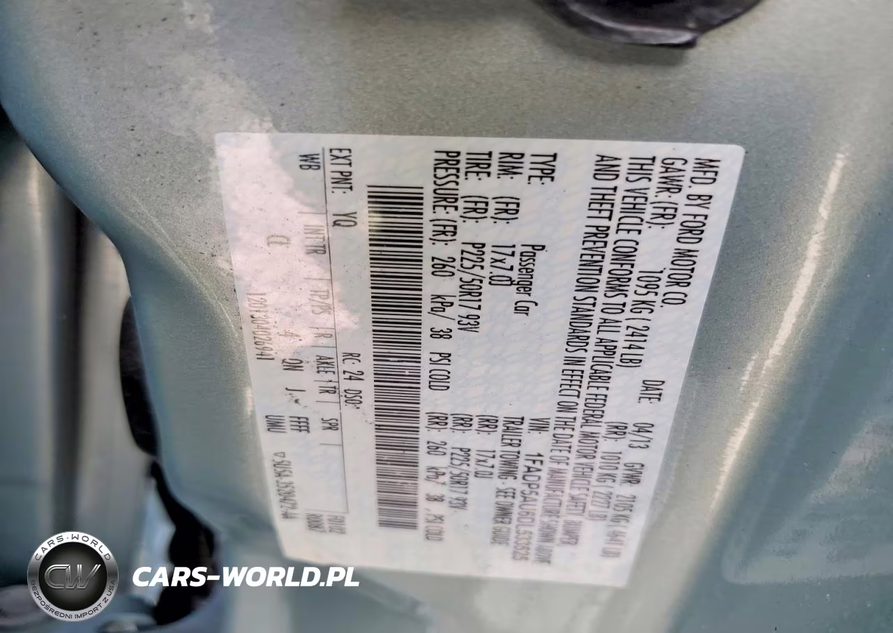 2013 Ford C-Max Se VIN:1FADP5AU6DL533525 - 14