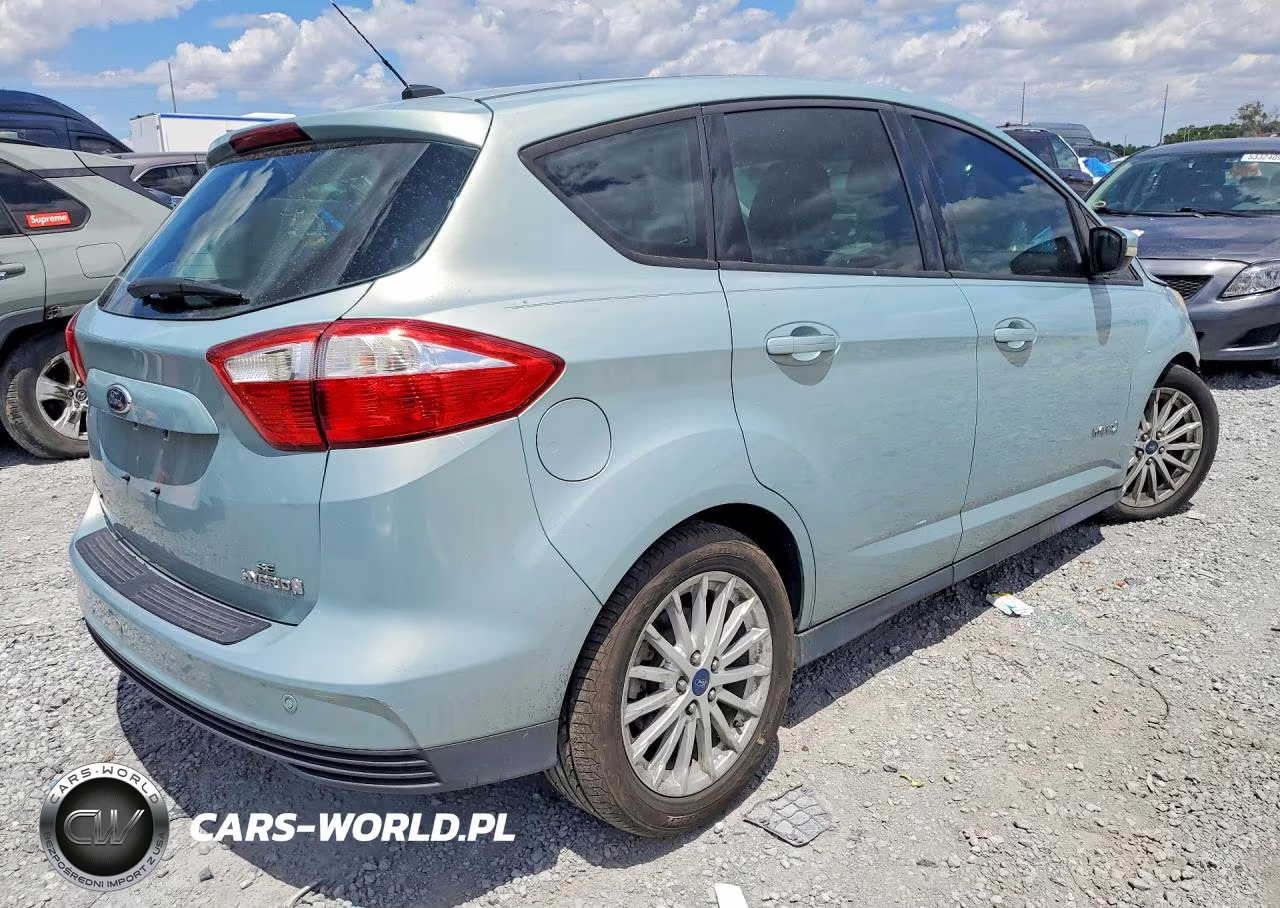 2013 Ford C-Max Se VIN:1FADP5AU6DL533525 - 3