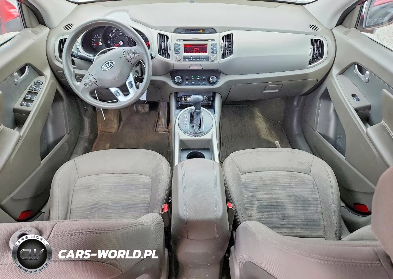 2012 Kia Sportage Lx VIN:KNDPBCA25C7298177 - 8