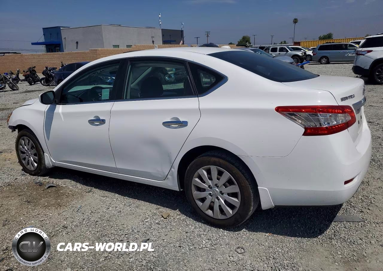 2015 Nissan Sentra Sv VIN:3N1AB7AP5FY259376 - 2